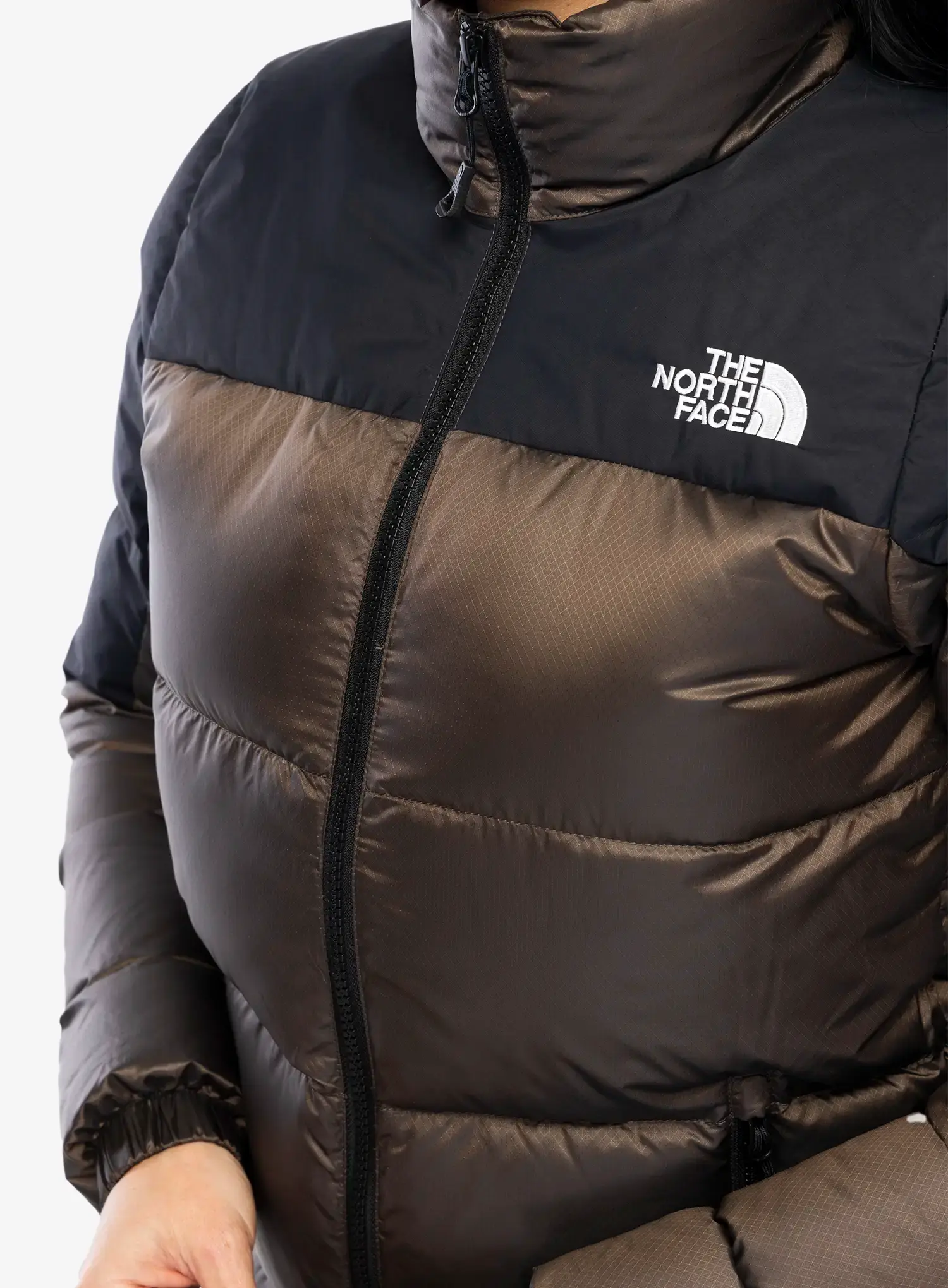 Ženska puhovka The North Face Diablo Down 2.0 Jacket - smokey brown black heat