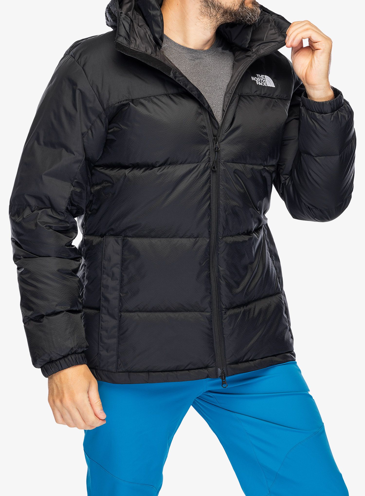 Moška zimska jakna The North Face Diablo Down Jacket Detachable Hoodie - tnf black