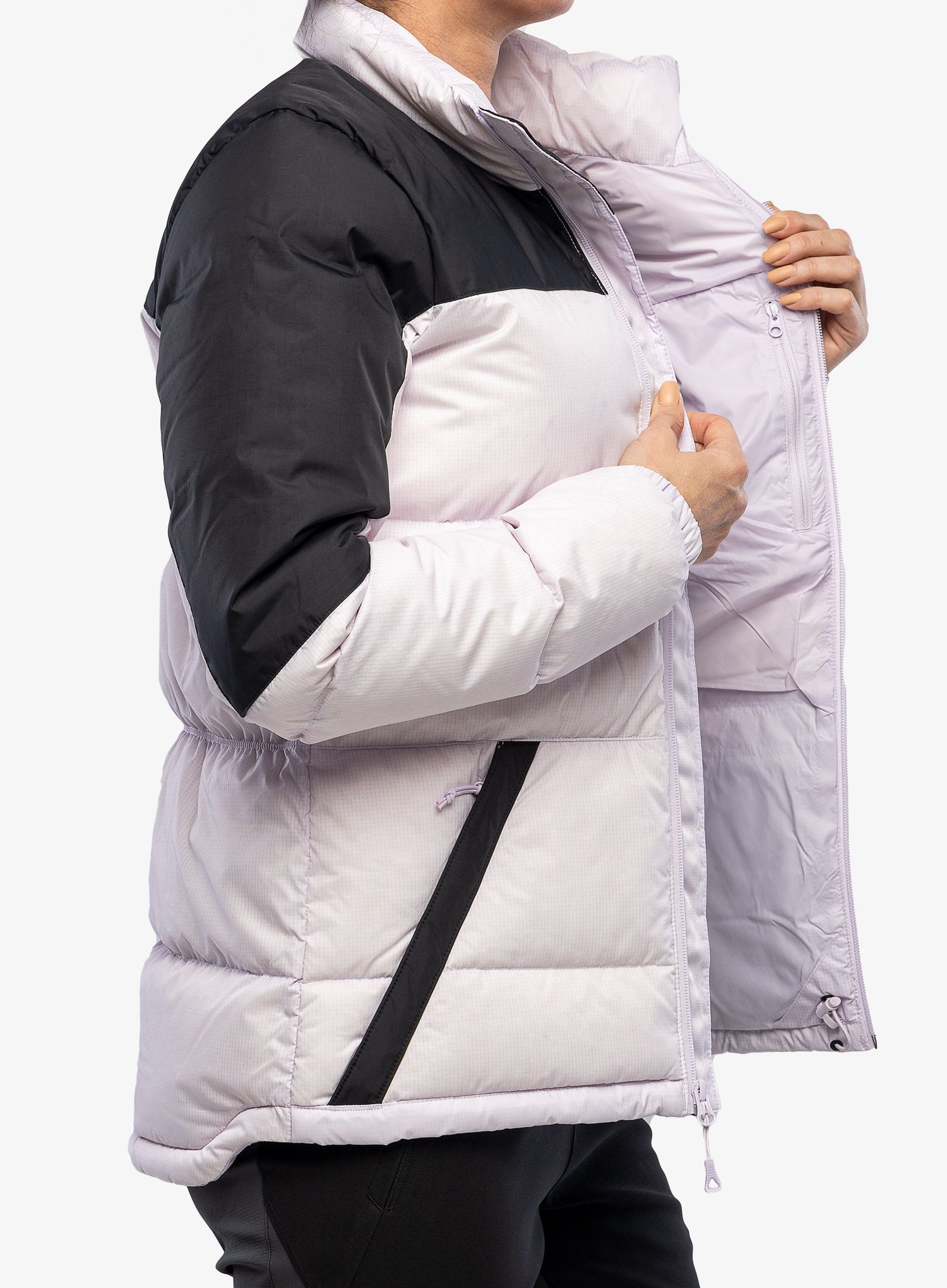 Ženska puhovka The North Face Diablo Down Jacket - lavender fog/tnf black