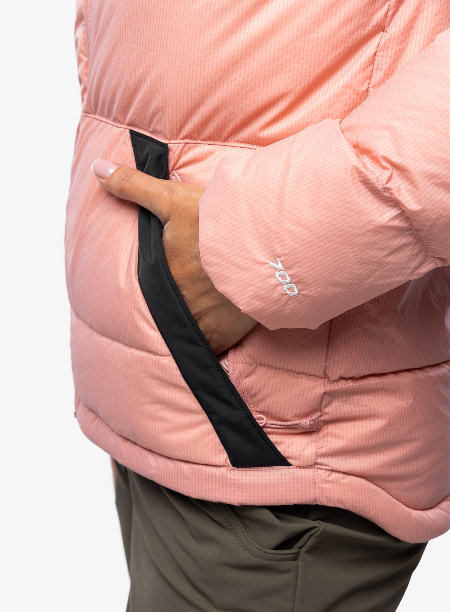 Puhovka ženska The North Face Diablo Down Jacket - rose/black