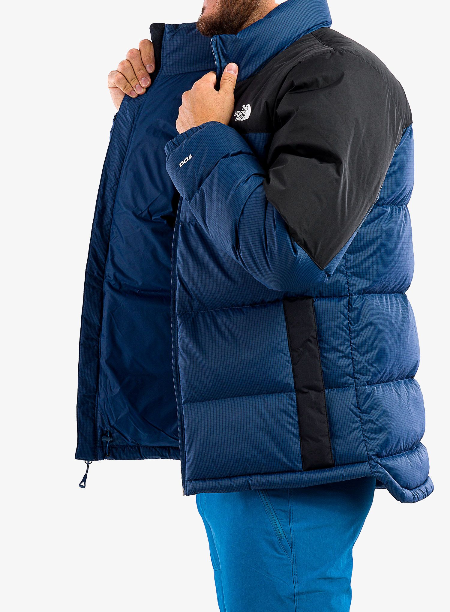Puhovka The North Face Diablo Down Jacket - shady blue/tnf black