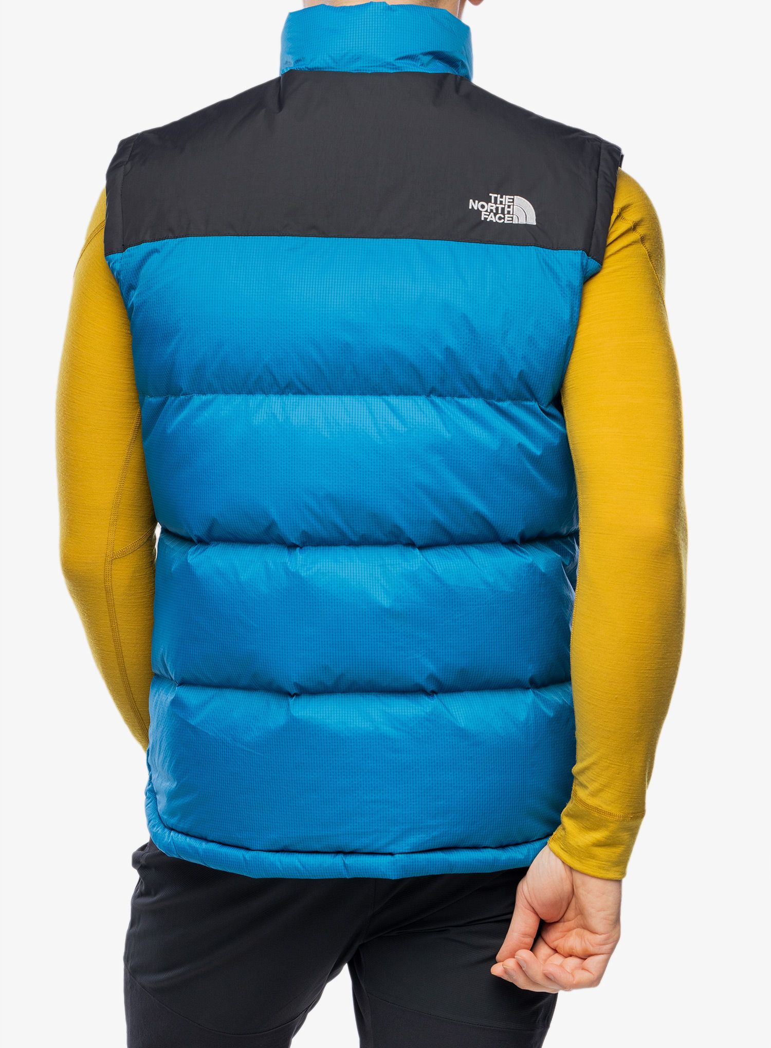 Puhasti brezrokavnik The North Face Diablo Down Vest - adriatic blue/tnf black