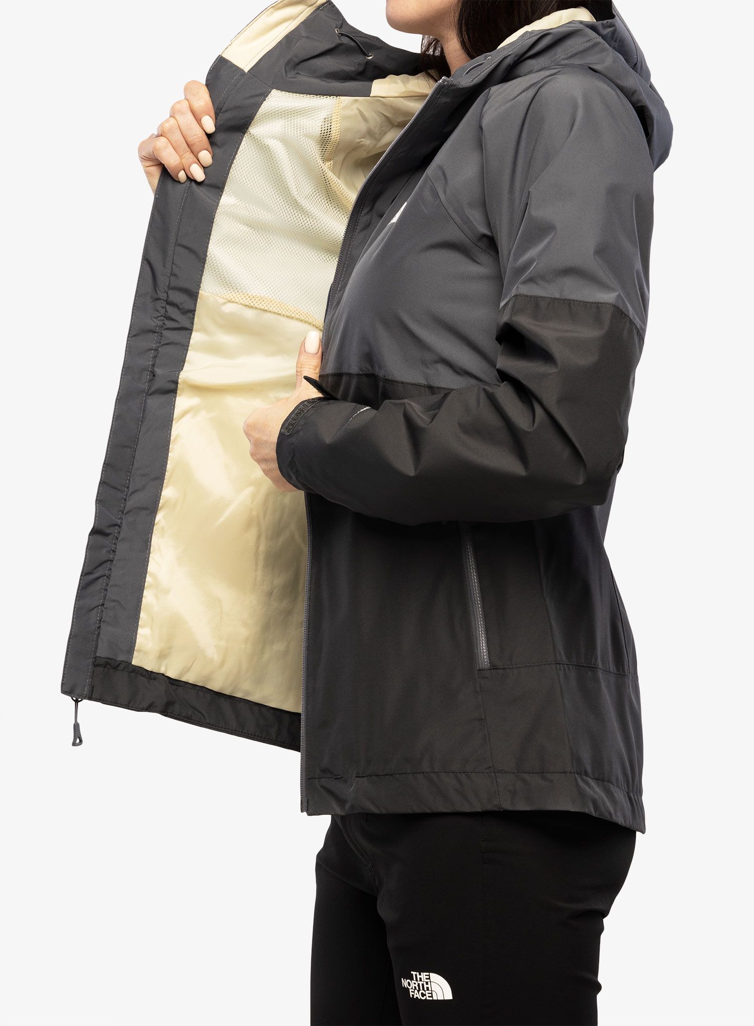 Ženska nepremočljiva jakna The North Face Diablo Dynamic Jkt - grey