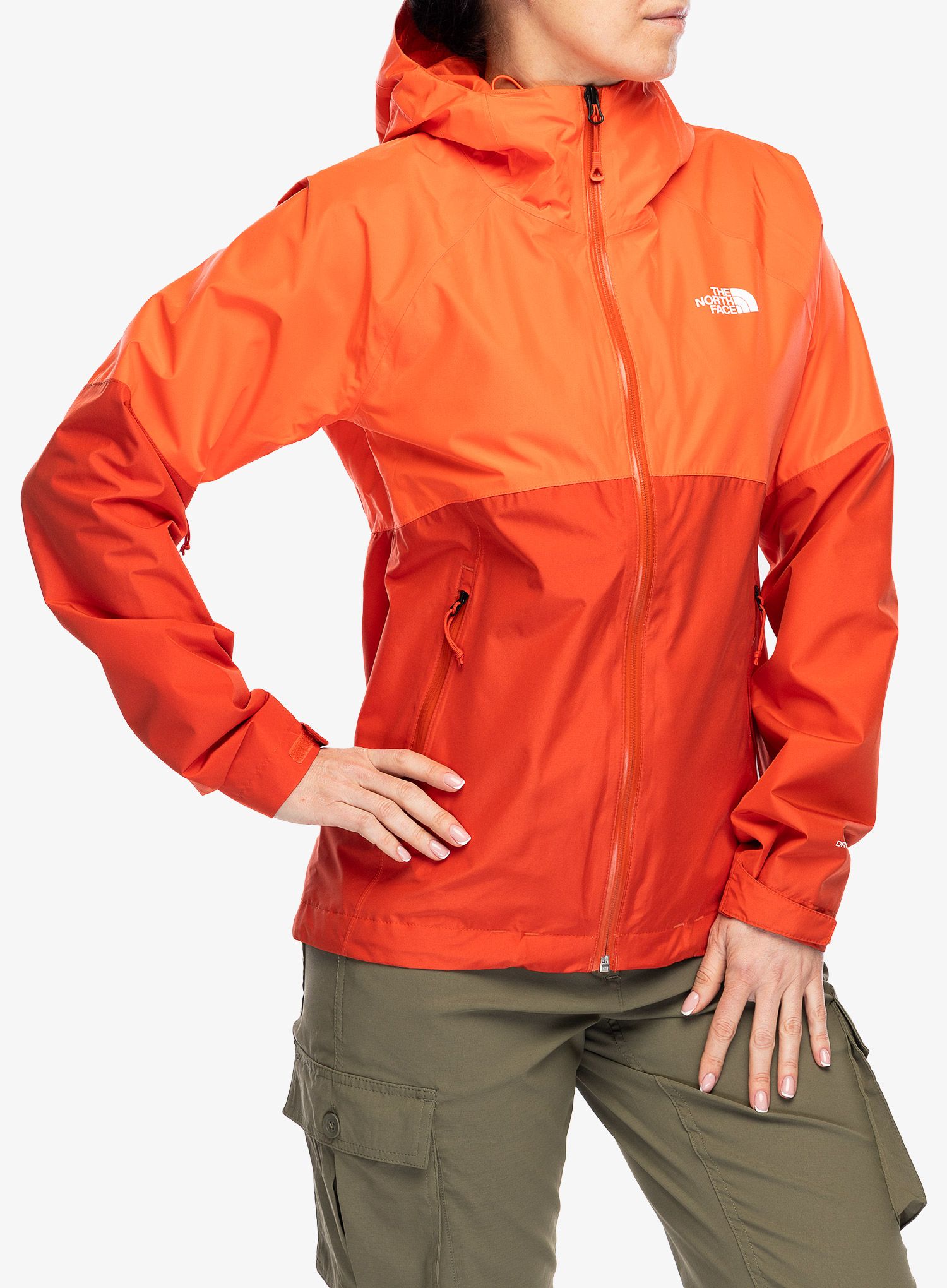 Ženska jakna The North Face Diablo Dynamic Zip-In Jacket - orange/auburn