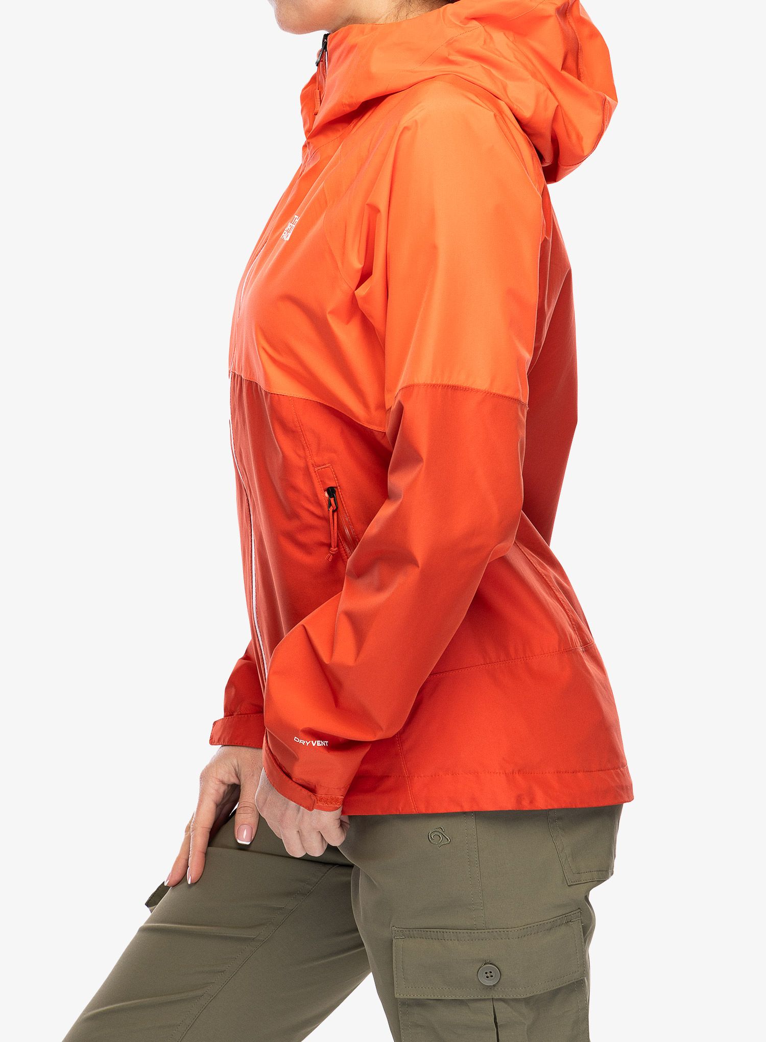 Ženska jakna The North Face Diablo Dynamic Zip-In Jacket - orange/auburn