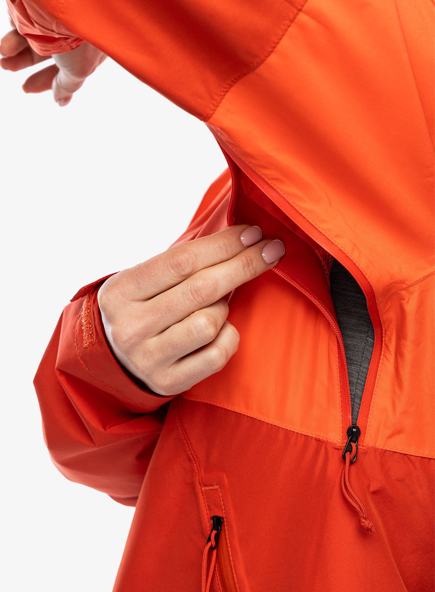 Ženska jakna The North Face Diablo Dynamic Zip-In Jacket - orange/auburn