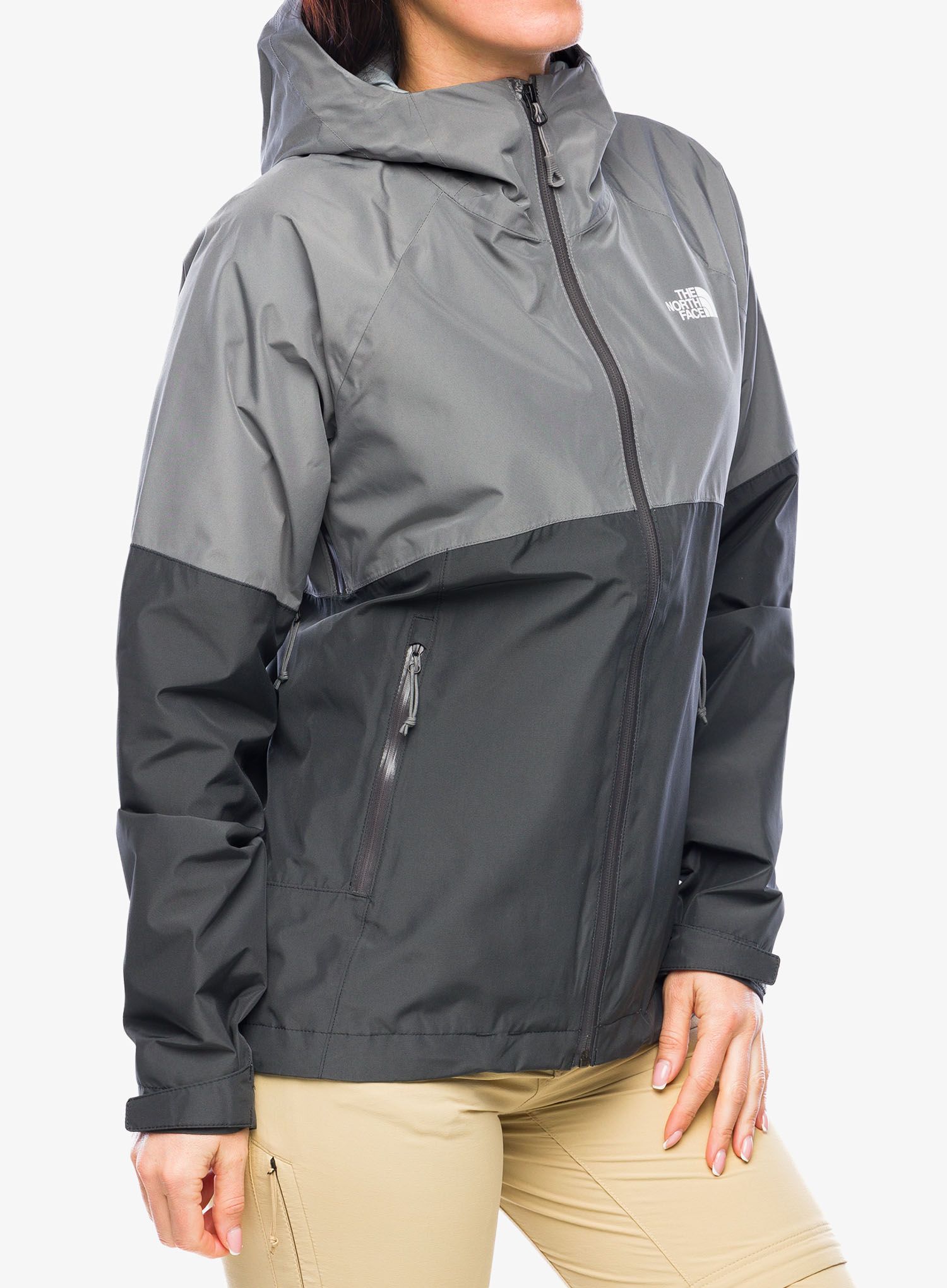 Ženska jakna The North Face Diablo Dynamic Zip-In Jacket - pearl/grey