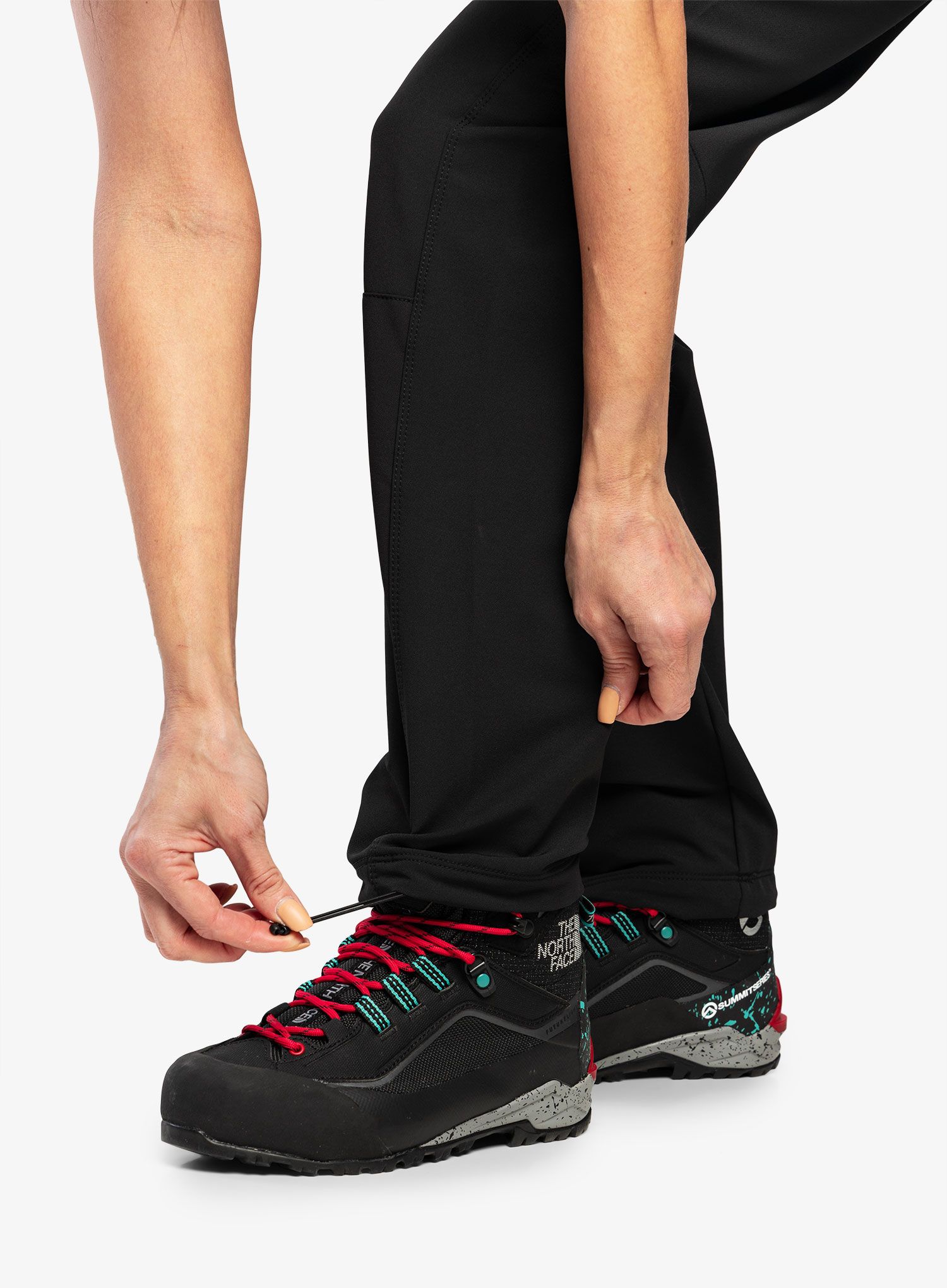 Ženske softshell hlače The North Face Diablo Reg Straight Pant - tnf black