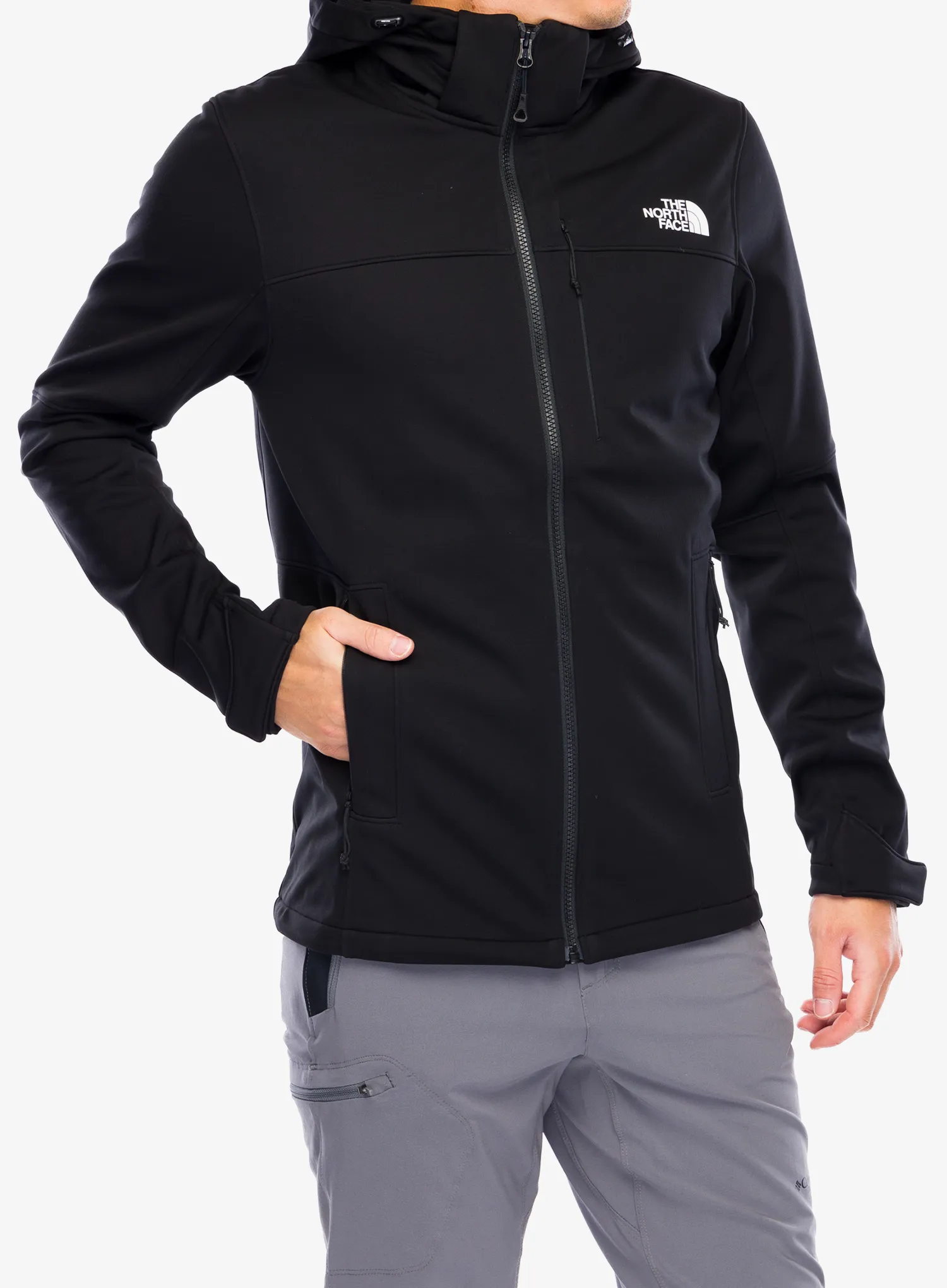 Softshell jakna The North Face Diablo Softshell Detachable Hood - tnf black/tnf black