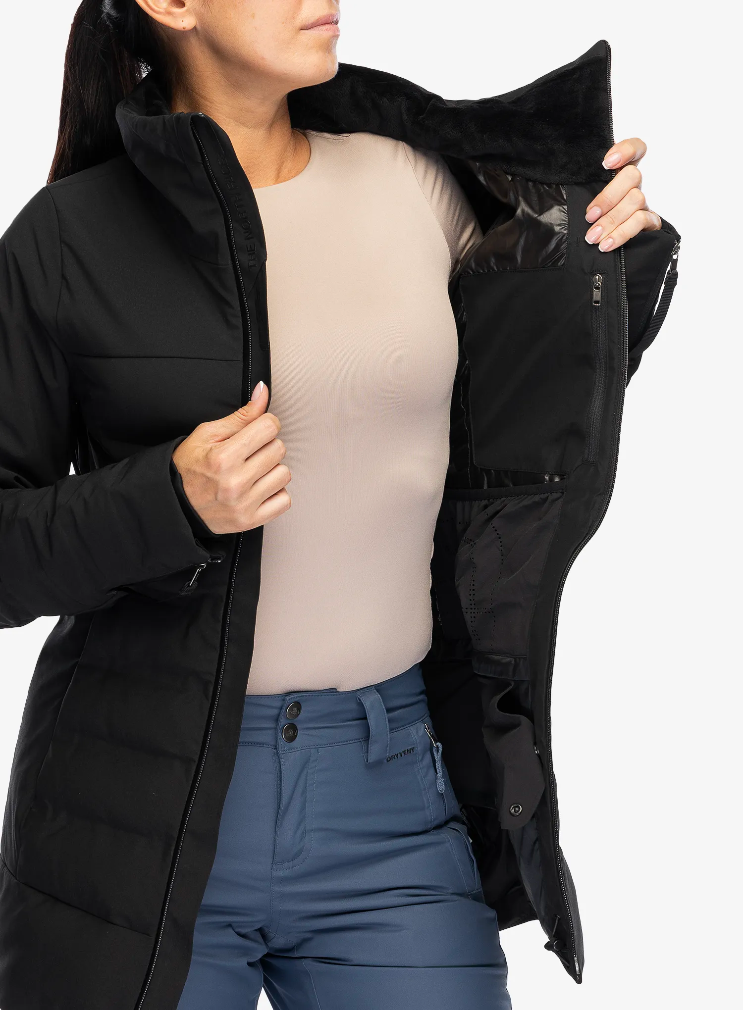 Ženska smučarska jakna The North Face Disere Down Parka - tnf black