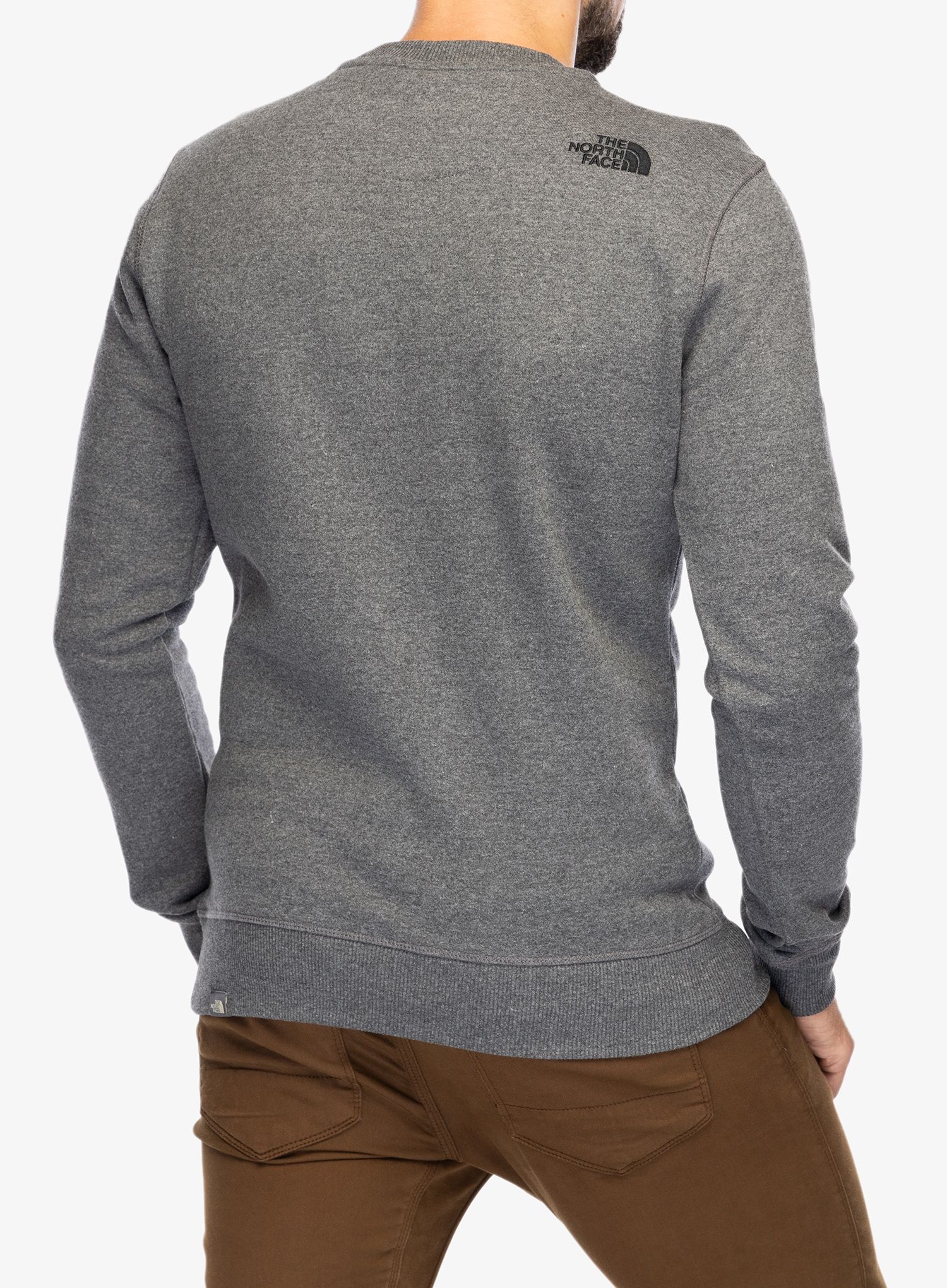 Jopica The North Face Drew Peak Crew - medium grey/blk