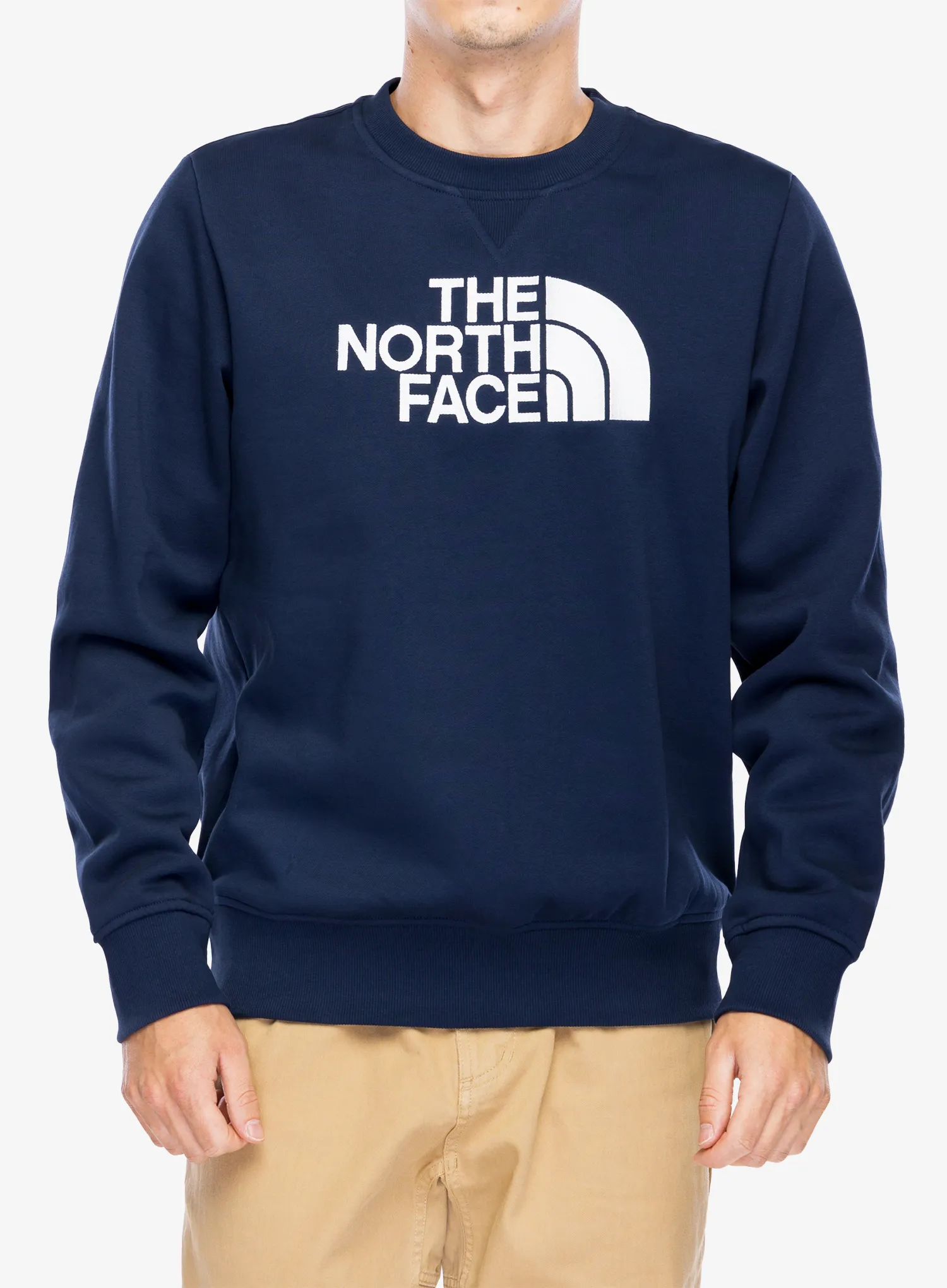Puloverji brez kapuce The North Face Drew Peak Crew - summit navy