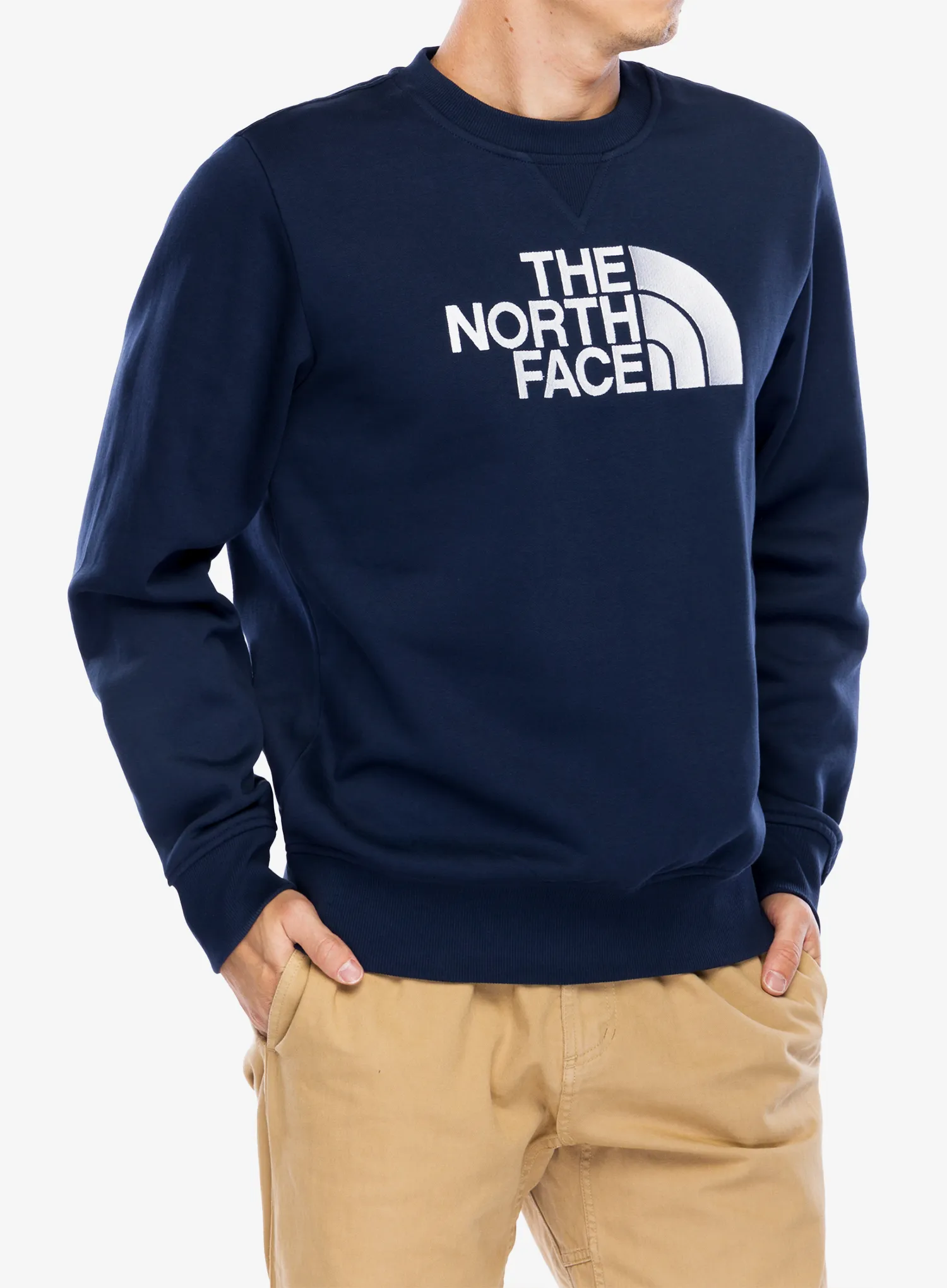 Puloverji brez kapuce The North Face Drew Peak Crew - summit navy