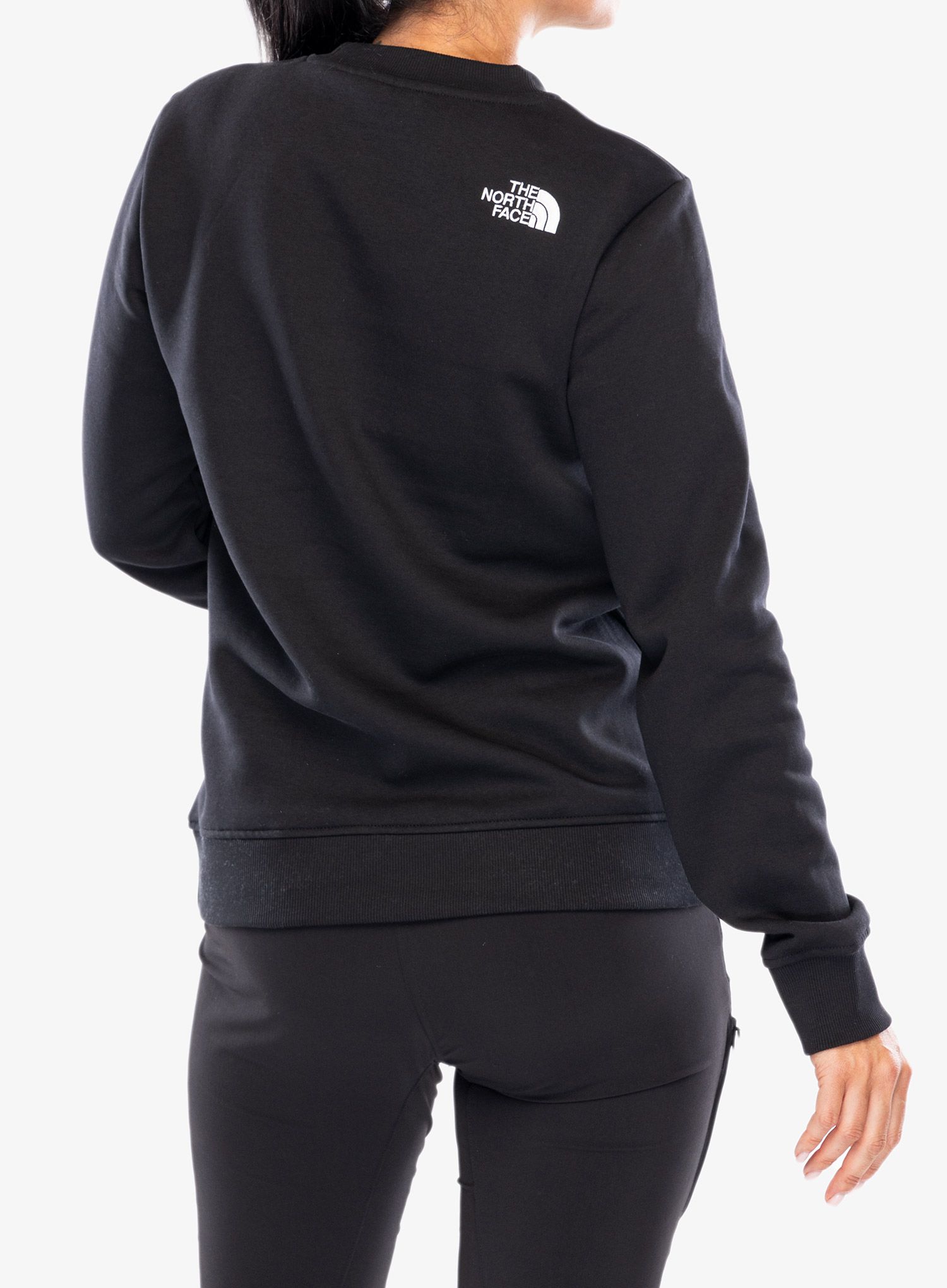 Ženska jopica brez kapuce The North Face Drew Peak Crew - tnf black
