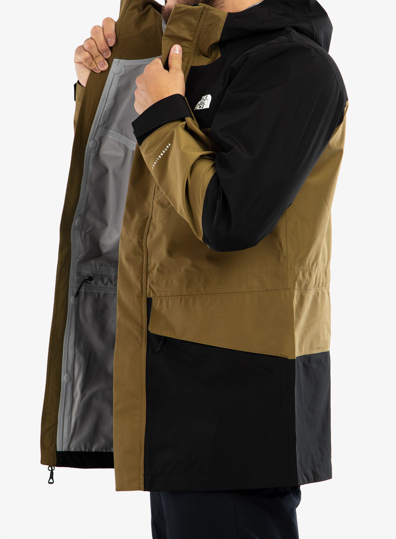 Moška jakna The North Face Dryzzle All Weather FUTURELIGHT Jkt - m.olive
