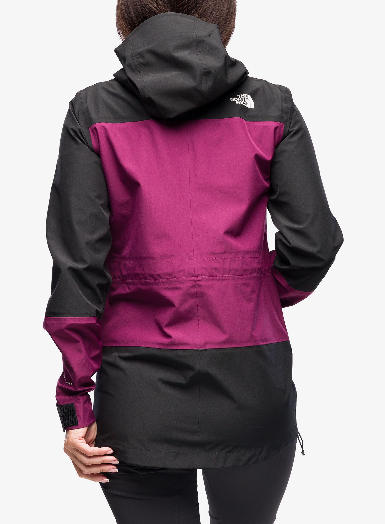 Ženska hardshell jakna The North Face Dryzzle All Weather Jkt FUTURELIGHT - berry/black