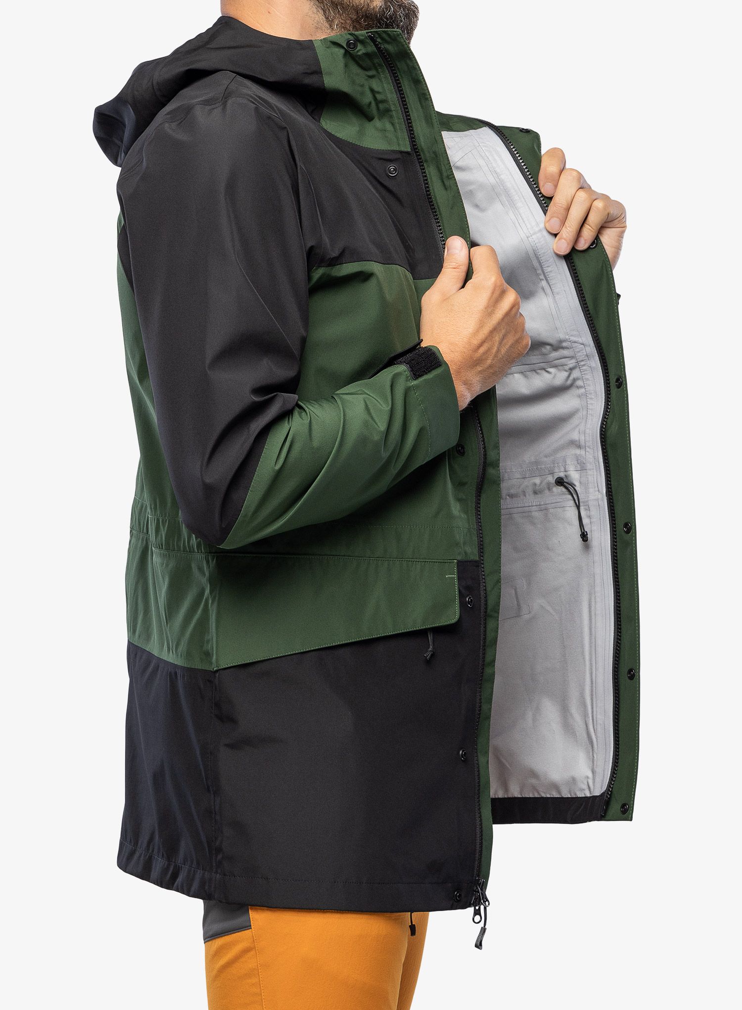 Hardshell jakna The North Face Dryzzle All Weather Jkt FUTURELIGHT - pine/black