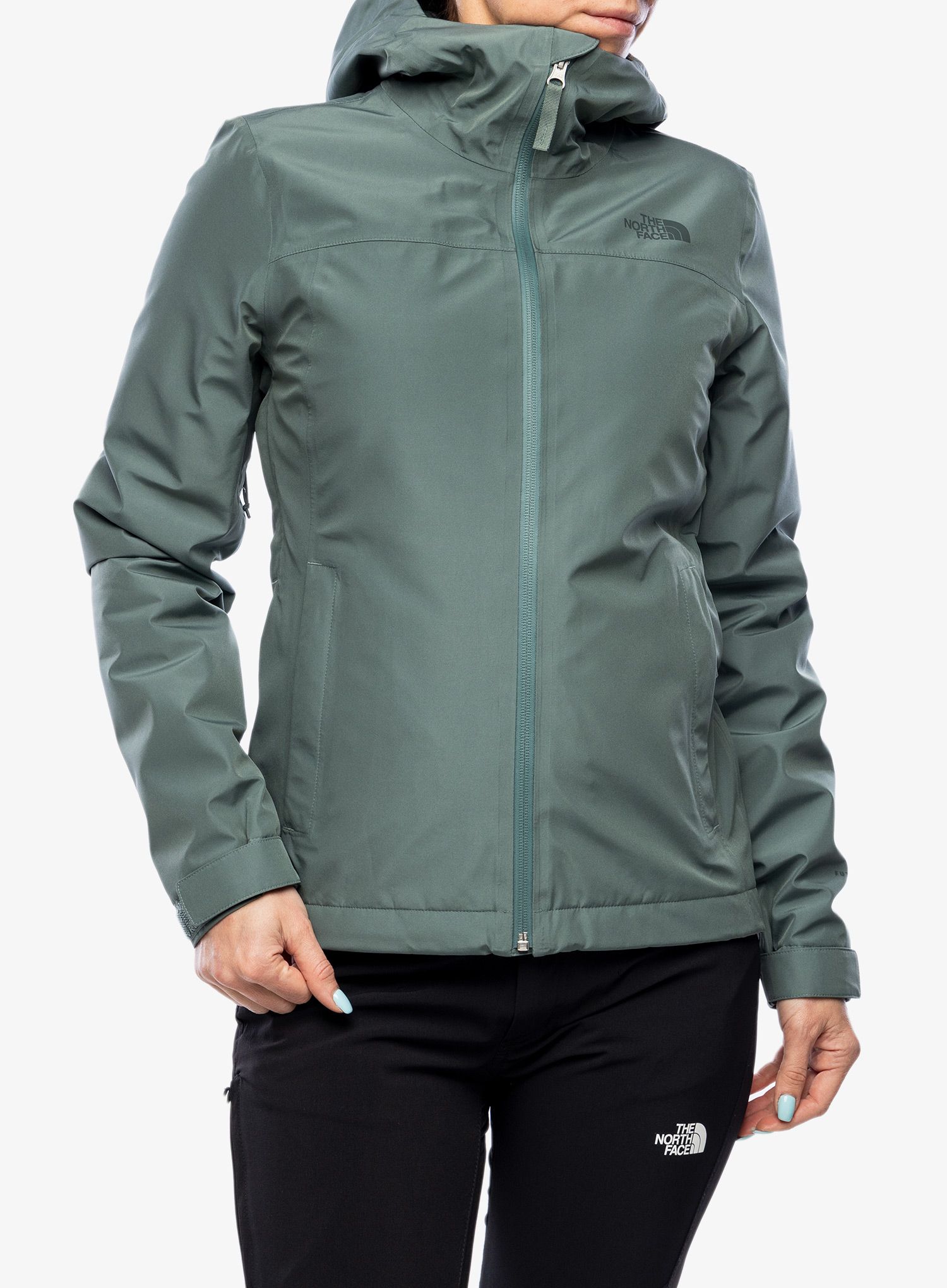 Ženska jakna The North Face Dryzzle FUTURELIGHT Insulated Jacket - balsam green