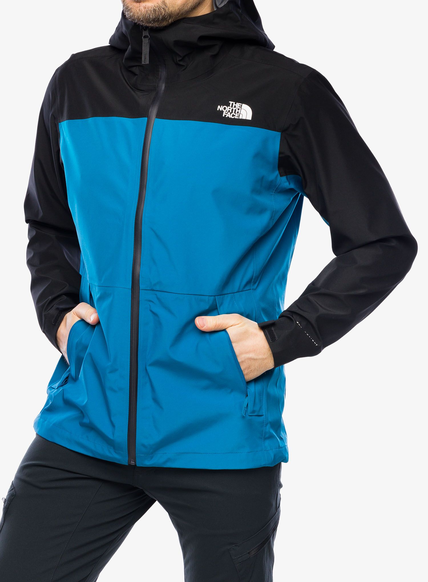 Nepremočljiva jakna The North Face Dryzzle FUTURELIGHT Jacket - adriatic blue/black