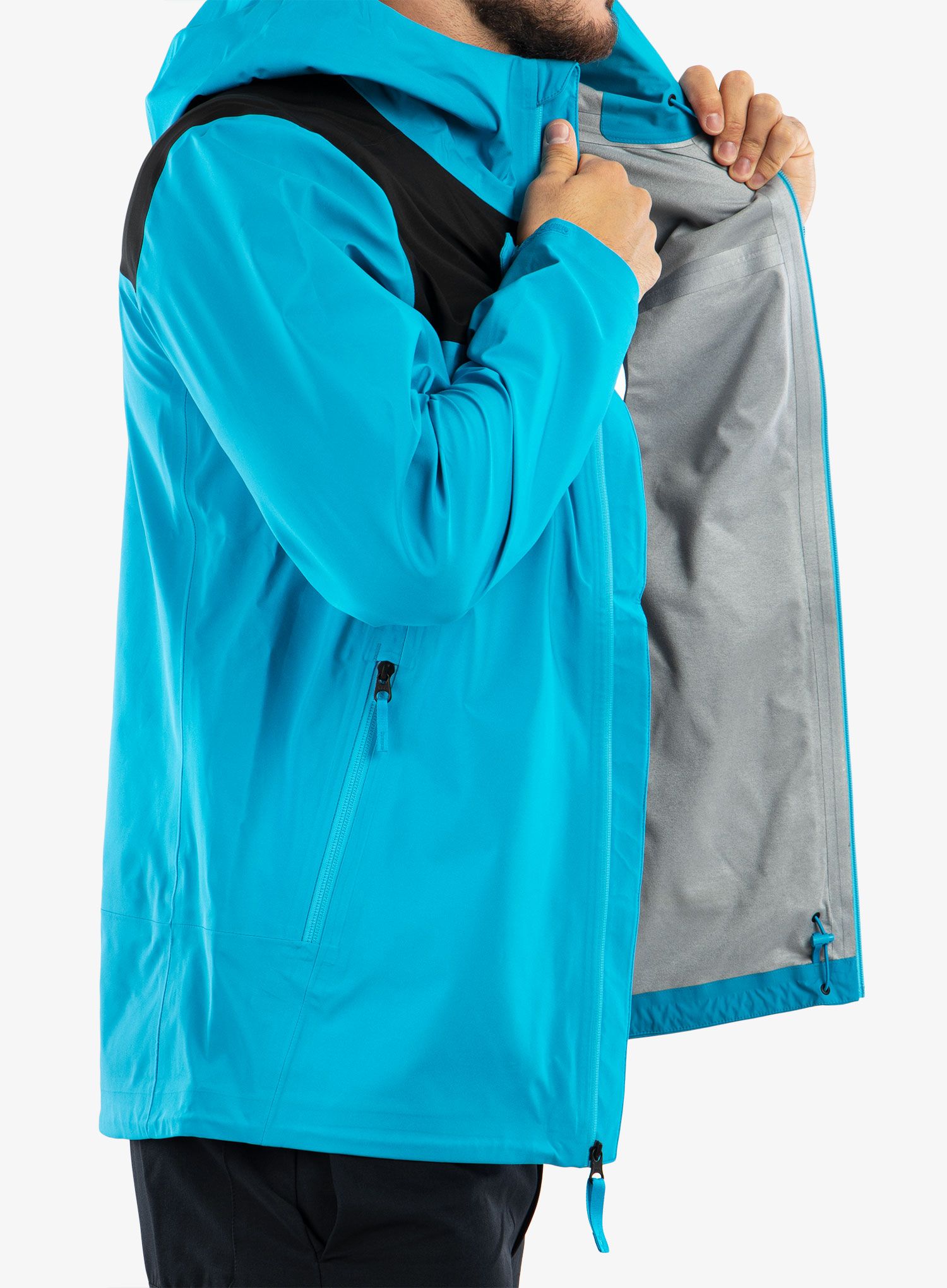 Nepremočljiva jakna The North Face Dryzzle Flex FUTURELIGHT Jacket - acoustic blue/tnf black