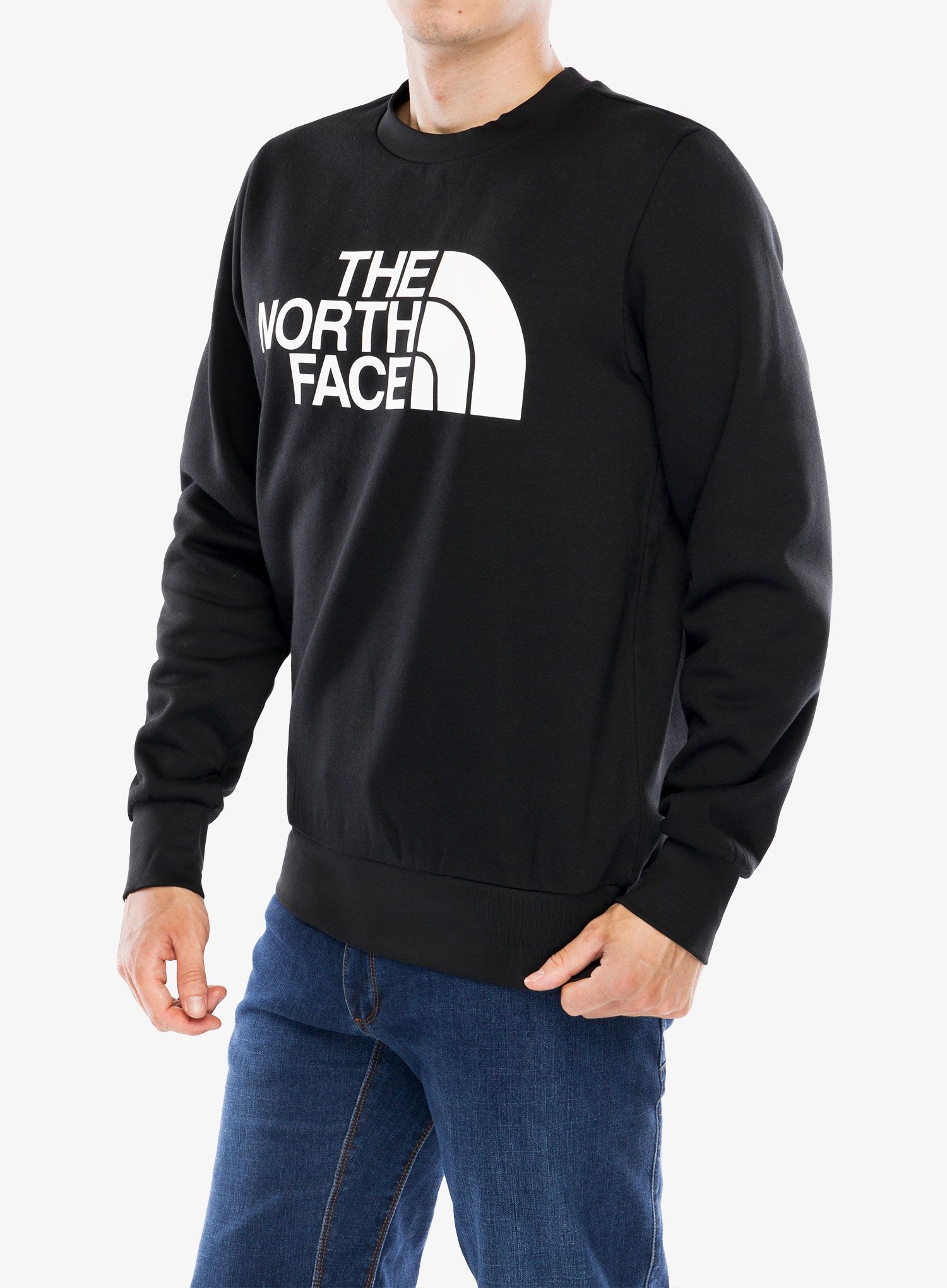 Puloverji brez kapuce The North Face Easy Crew - tnf black