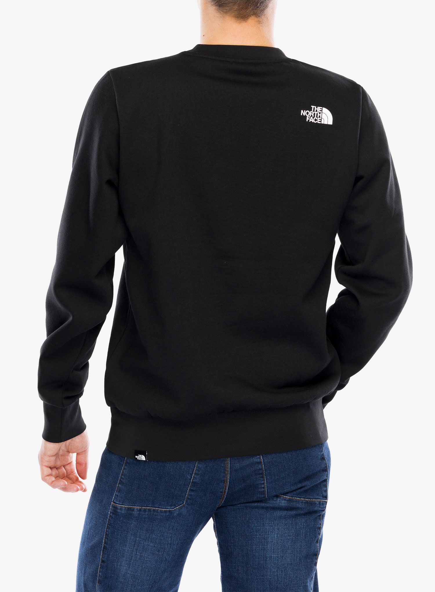Puloverji brez kapuce The North Face Easy Crew - tnf black