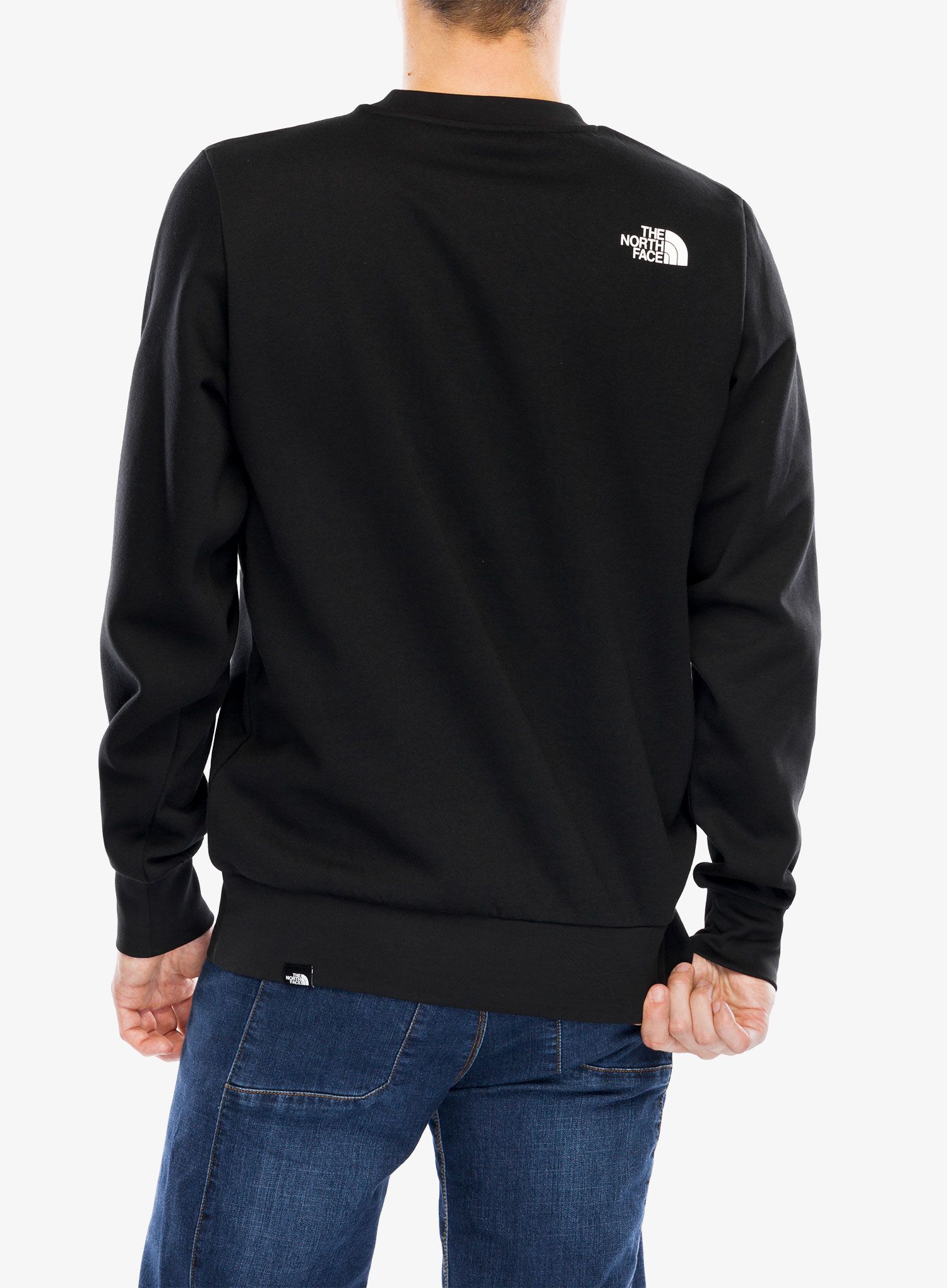 Puloverji brez kapuce The North Face Easy Crew - tnf black
