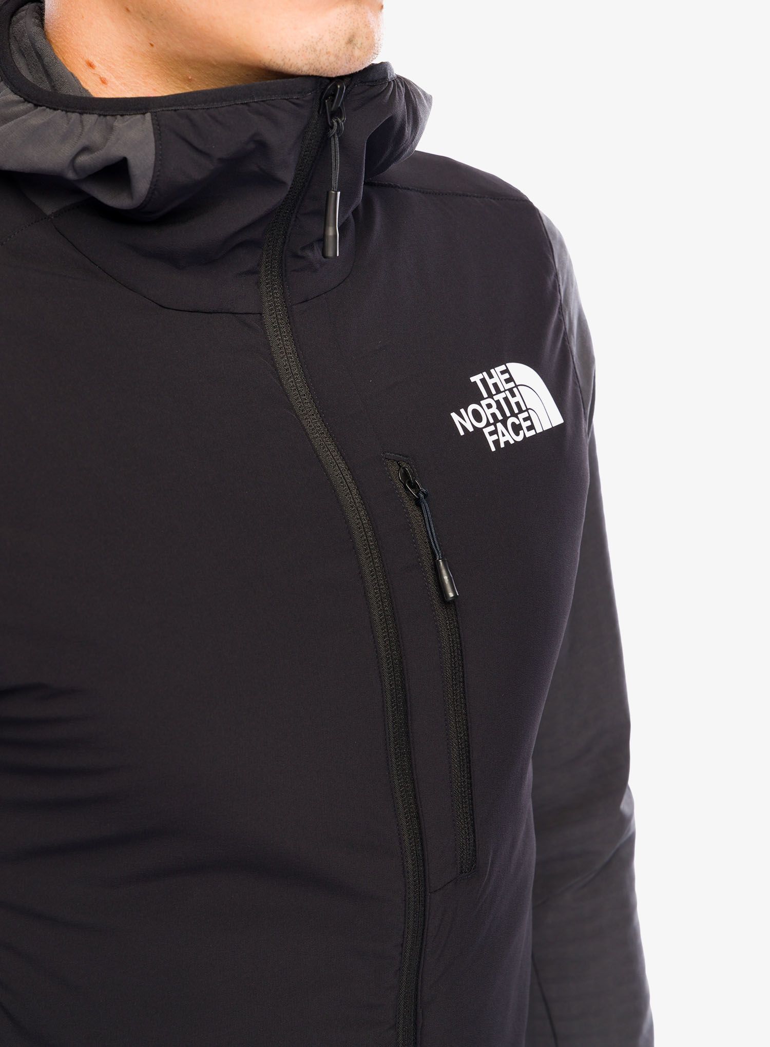 Hibridna jakna The North Face Elixir Hybrid Ventrix Midlayer - asphalt grey/tnf black
