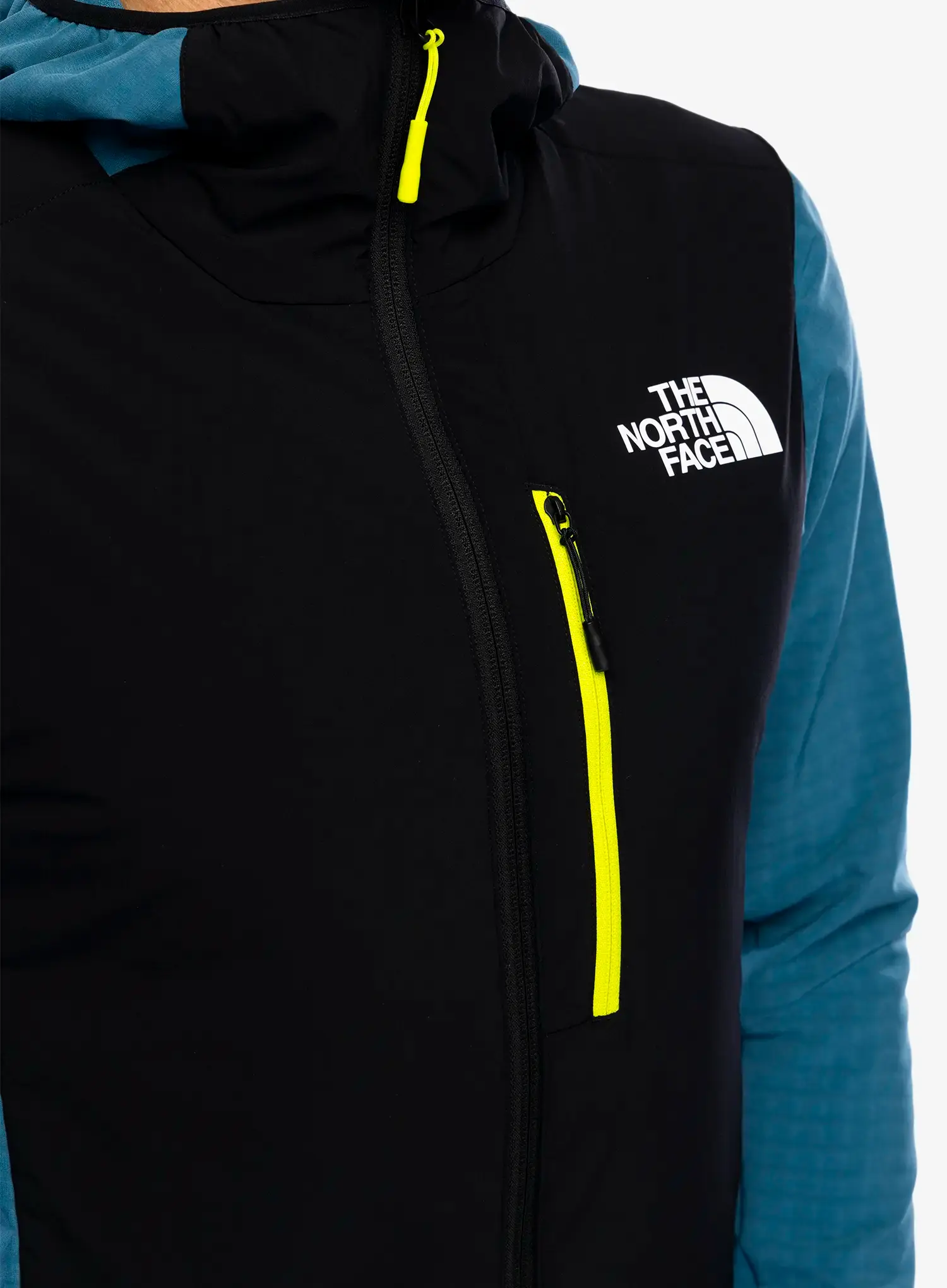 Hibridna jakna The North Face Elixir Hybrid Ventrix Midlayer - mallard blue/tnf black