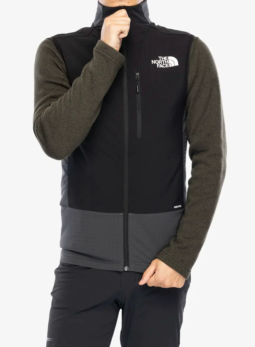 Brezrokavnik The North Face Elixir Hybrid Ventrix Vest - asphalt grey/tnf black