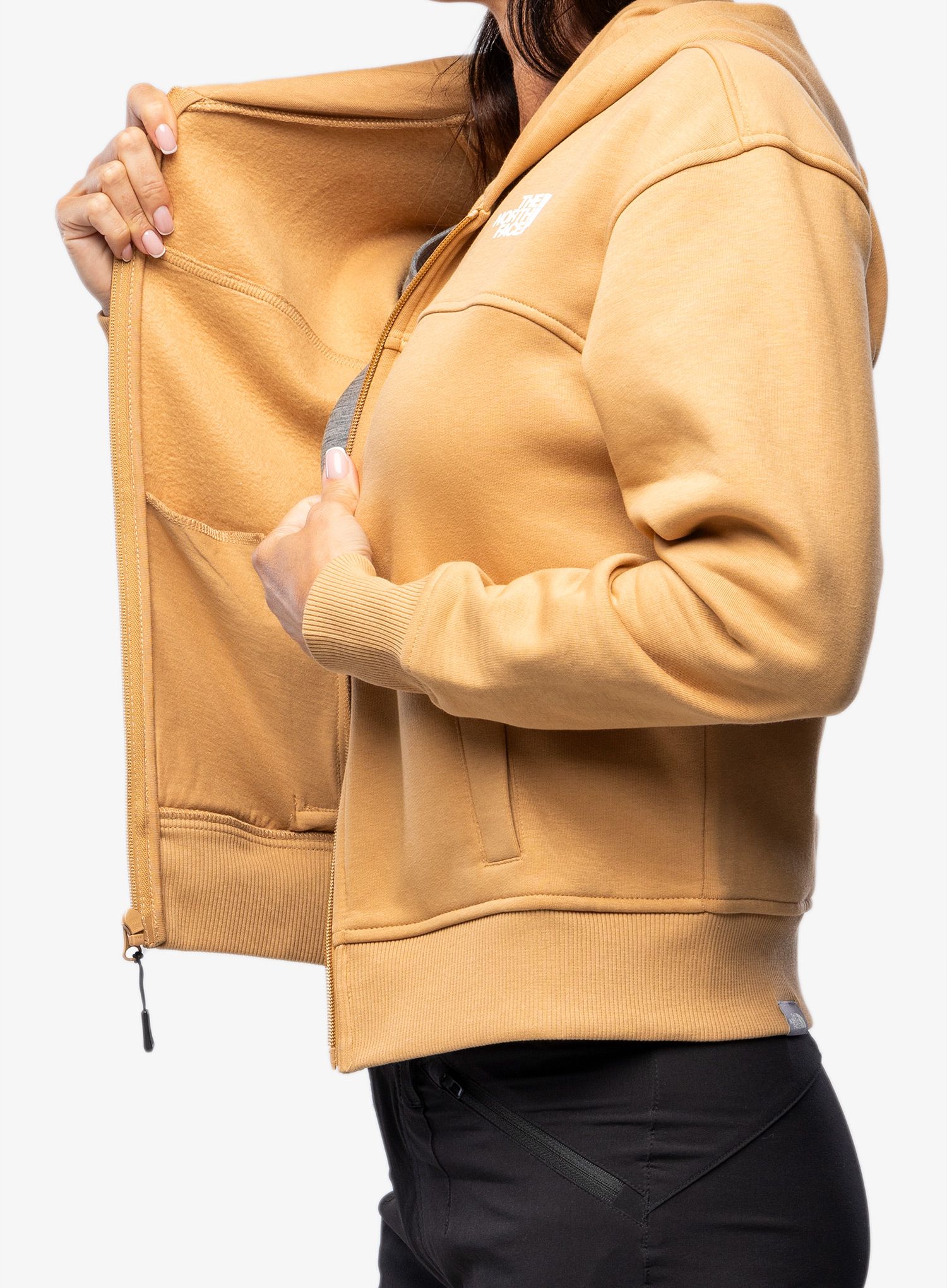 Ženska jopica The North Face Essential FZ Hoodie - almond butter