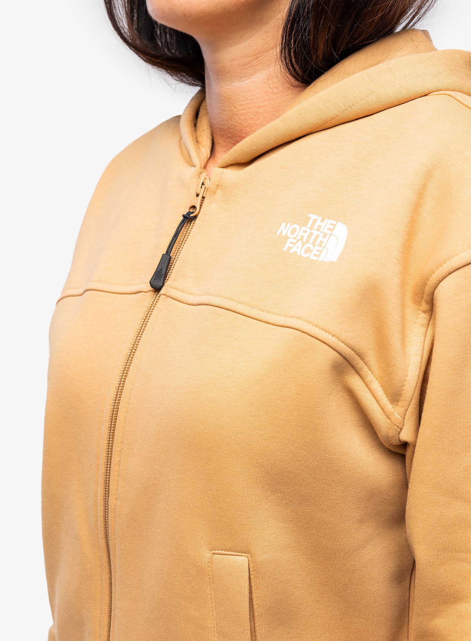 Ženska jopica The North Face Essential FZ Hoodie - almond butter