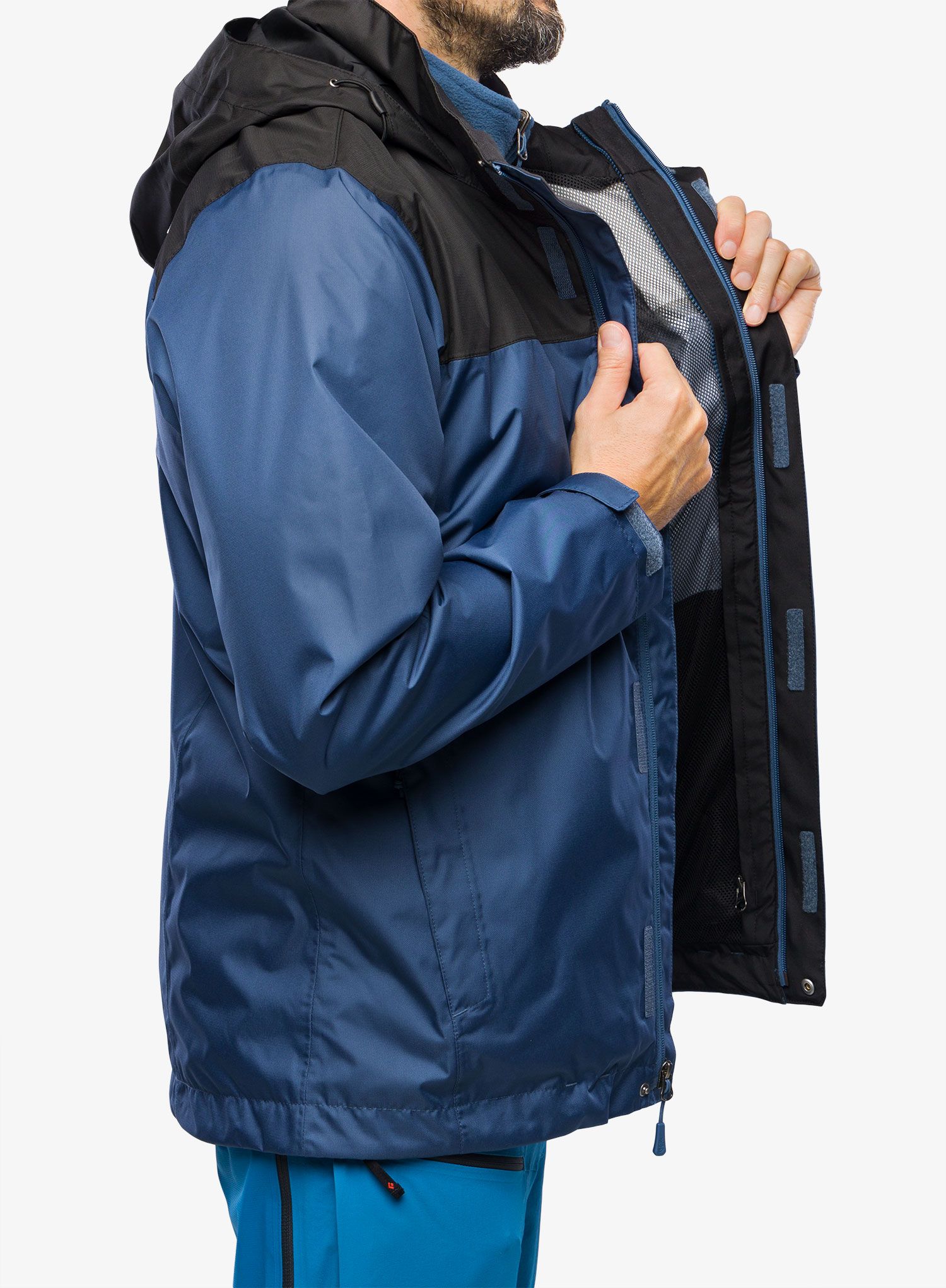 Jakna 3v1 The North Face Evolve II Triclimate Jacket - shady blue/black
