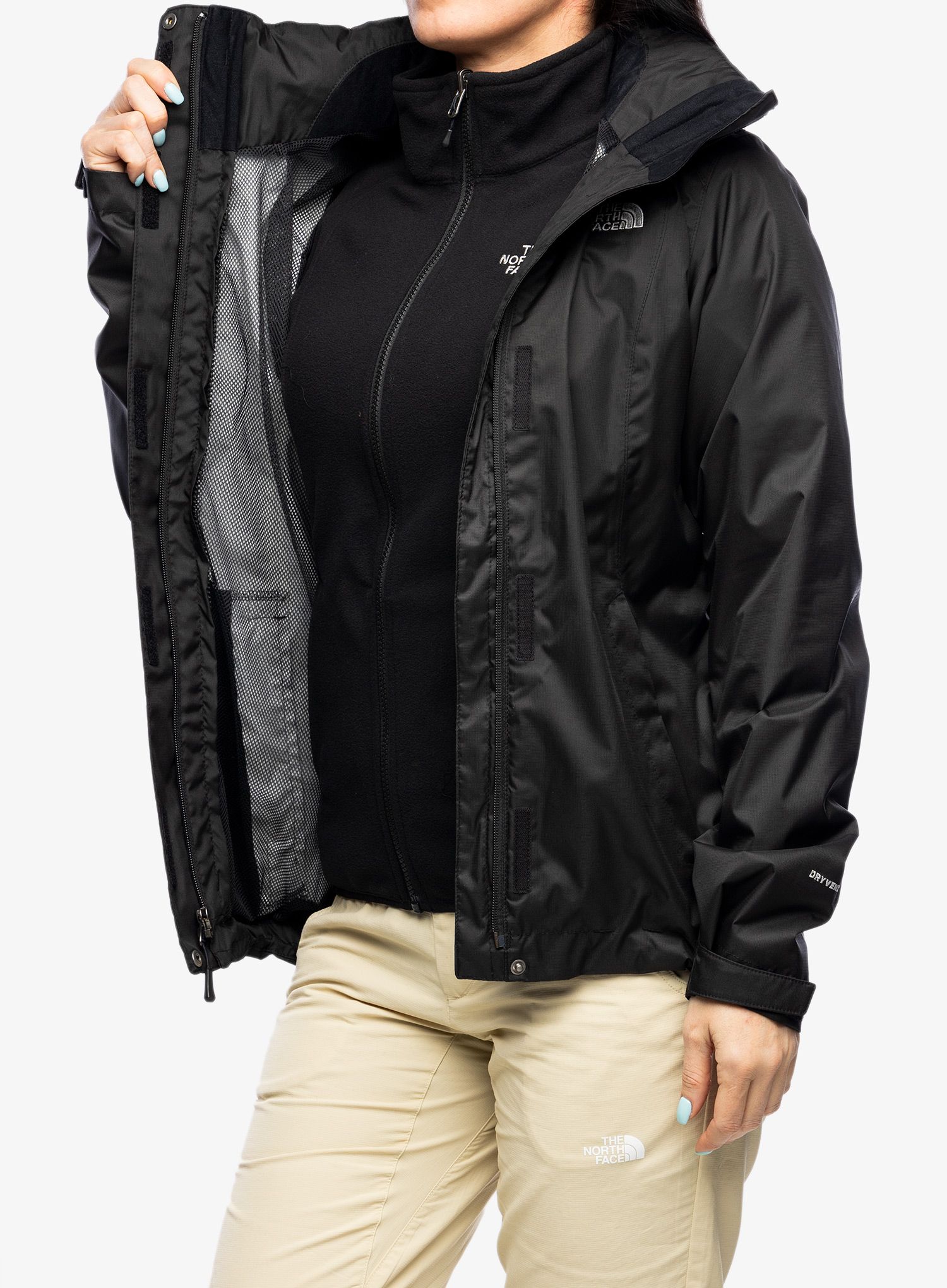 Ženska jakna 3 v 1 The North Face Evolve II Triclimate - tnf black/tnf black