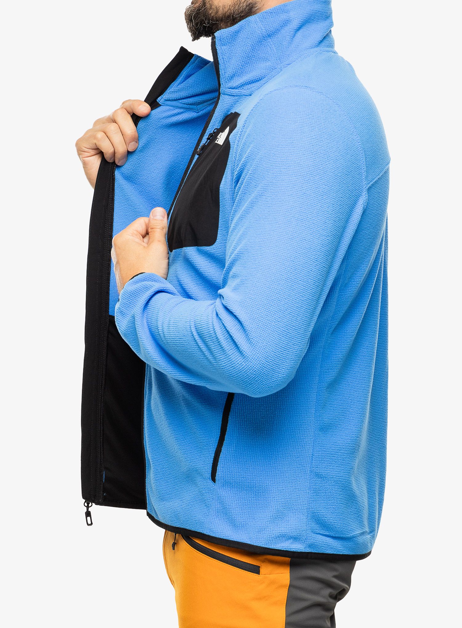 Flis The North Face Experit Grid Fleece - optic blue/black