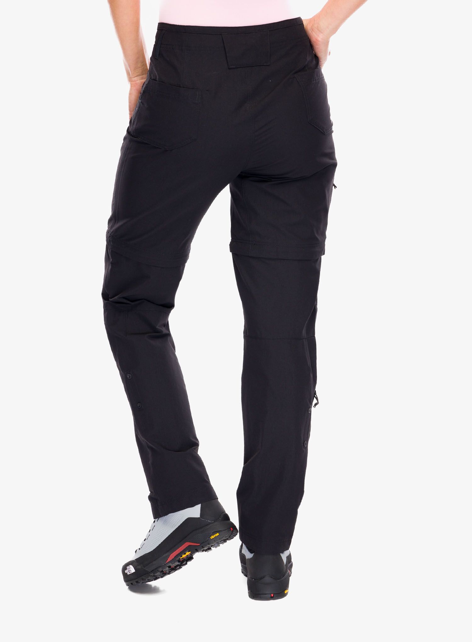 Ženske hlače The North Face Exploration Conv Reg Straight Pant-Eu - tnf black