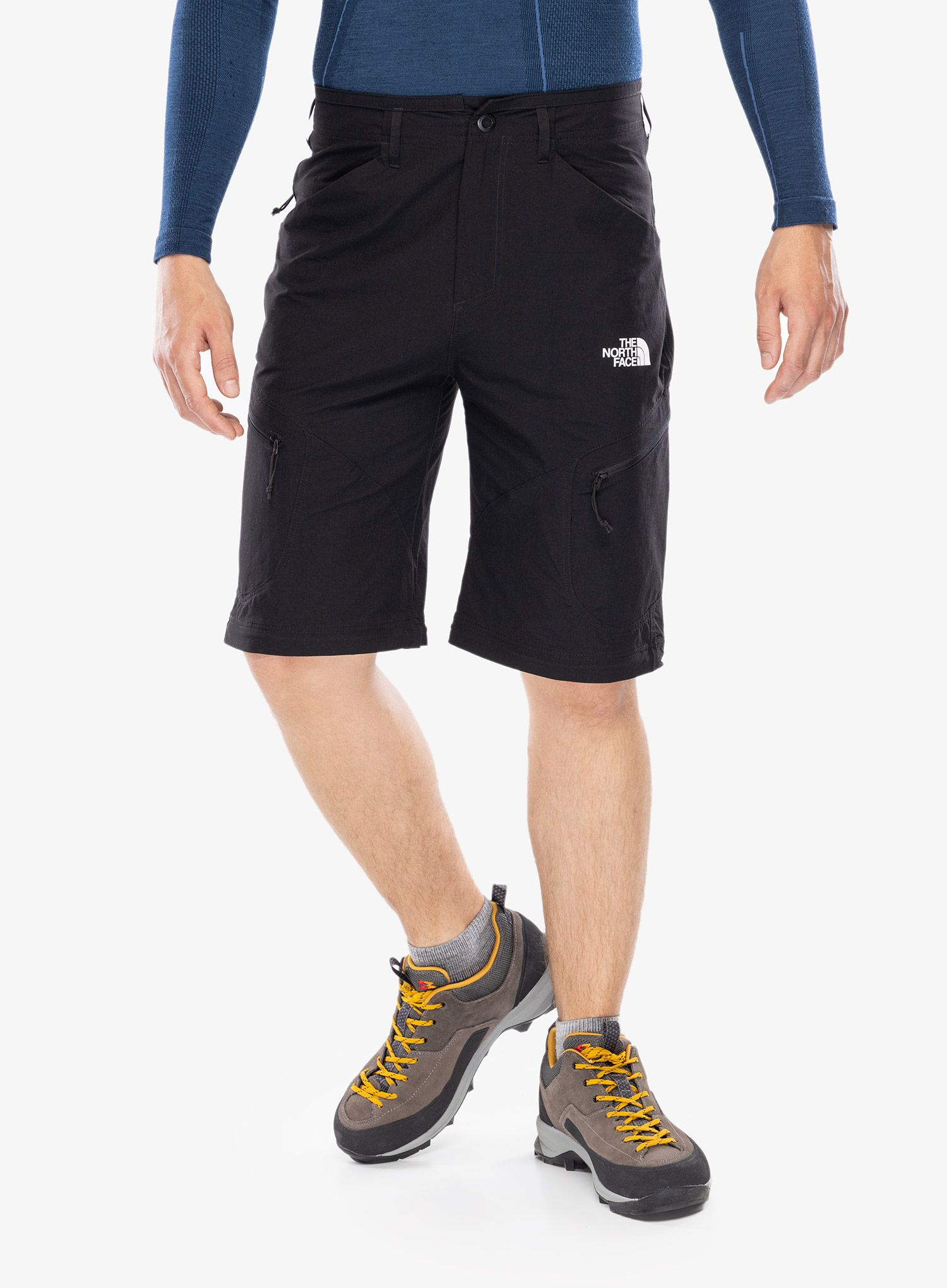 Pohodniške hlače The North Face Exploration Conv Reg Tapered Pant Eu - tnf black
