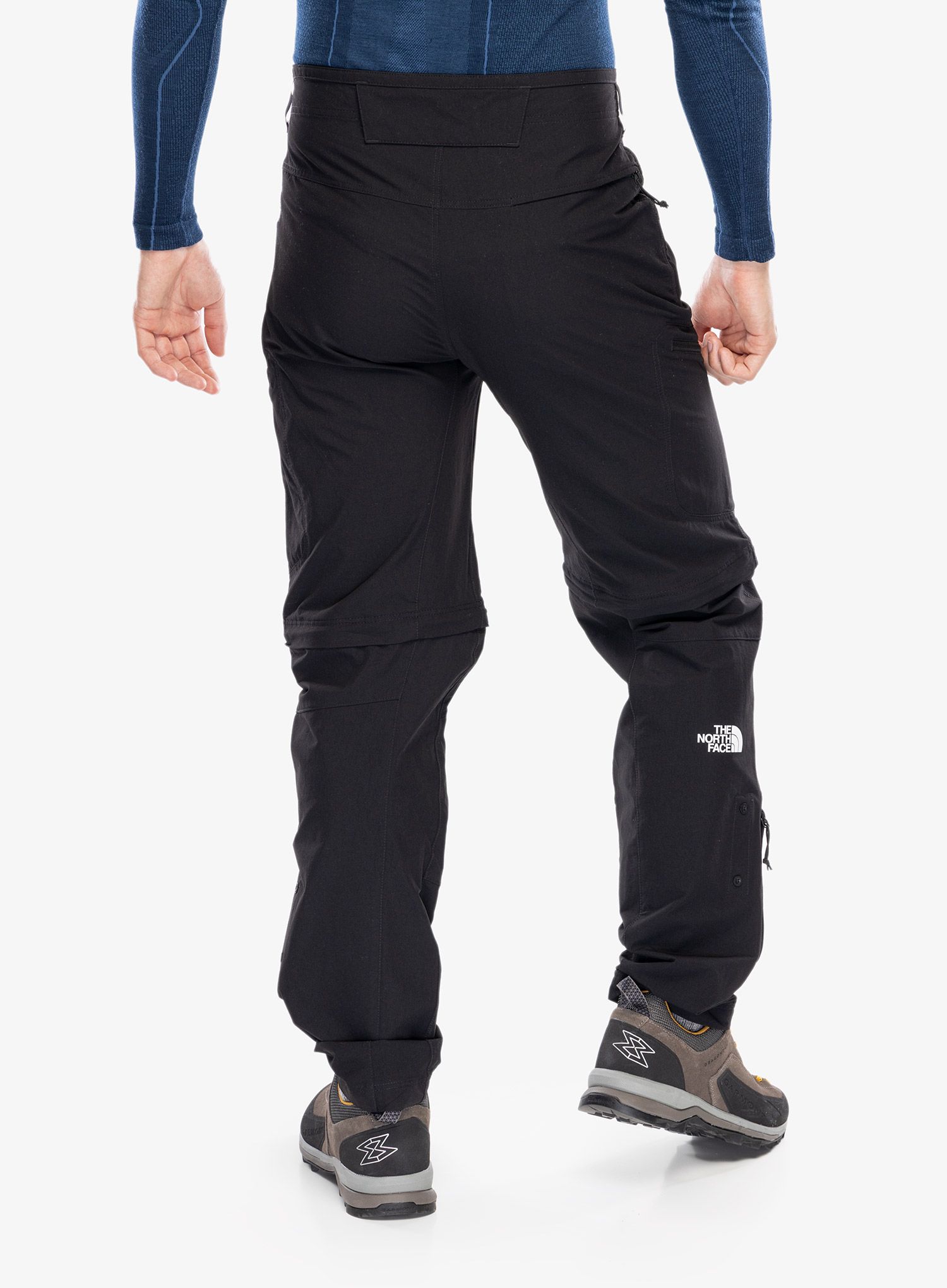 Pohodniške hlače The North Face Exploration Conv Reg Tapered Pant Eu - tnf black