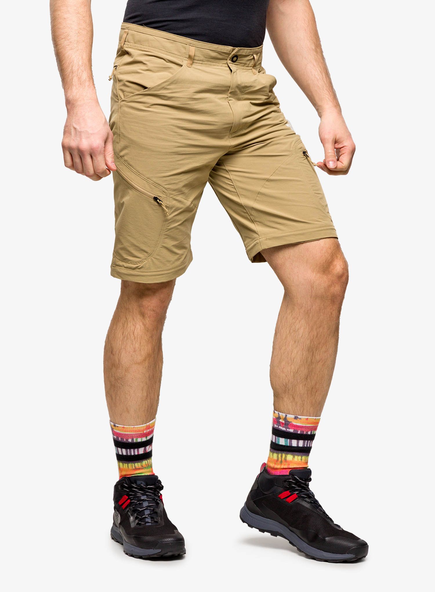 Moške hlače The North Face Exploration Conv Reg Tapered Pant - kelp tan