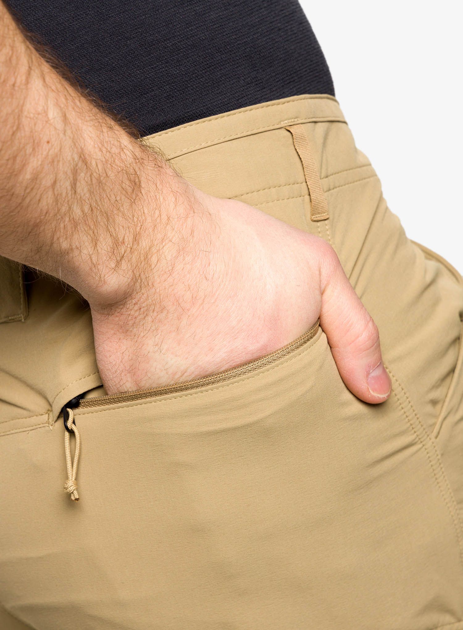 Moške hlače The North Face Exploration Conv Reg Tapered Pant - kelp tan
