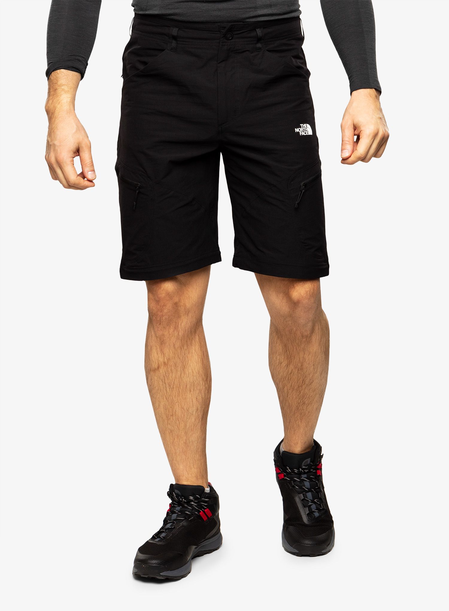 Hlače The North Face Exploration Conv Reg Tapered Pant Eu - tnf black
