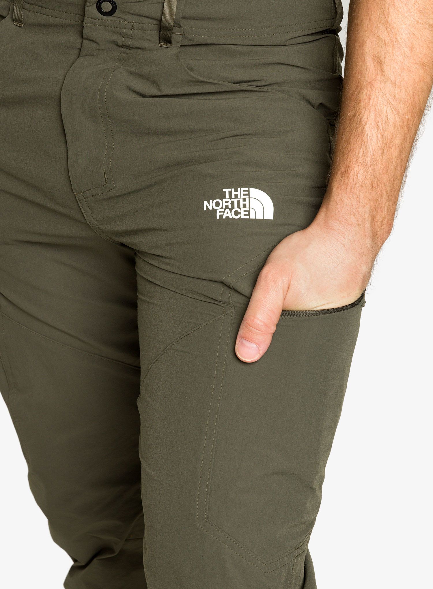 Pohodniške hlače The North Face Exploration Reg Tapered Pant Eu - new taupe green