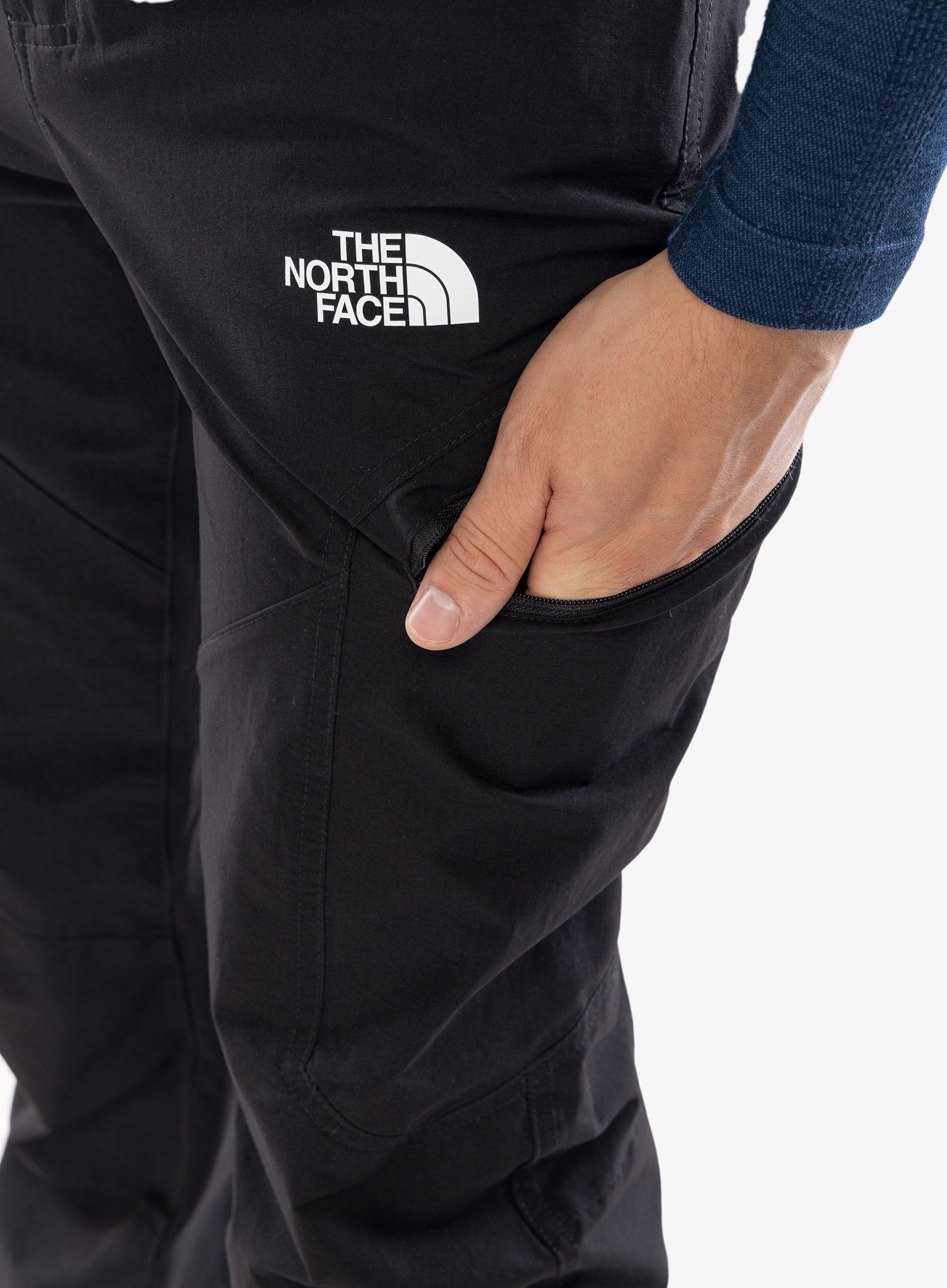 Pohodniške hlače The North Face Exploration Reg Tapered Pant - tnf black