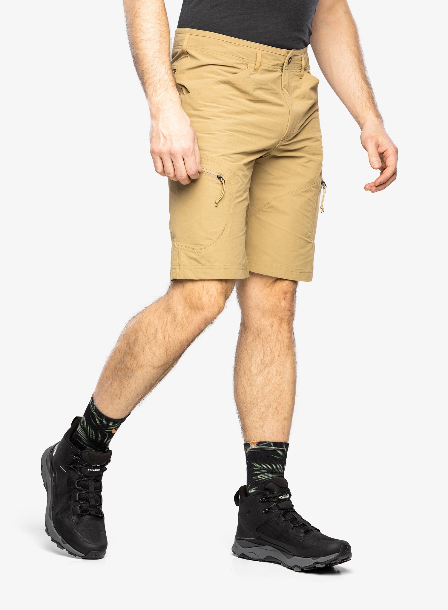 Kratke pohodniške hlače The North Face Exploration Short - kelp tan