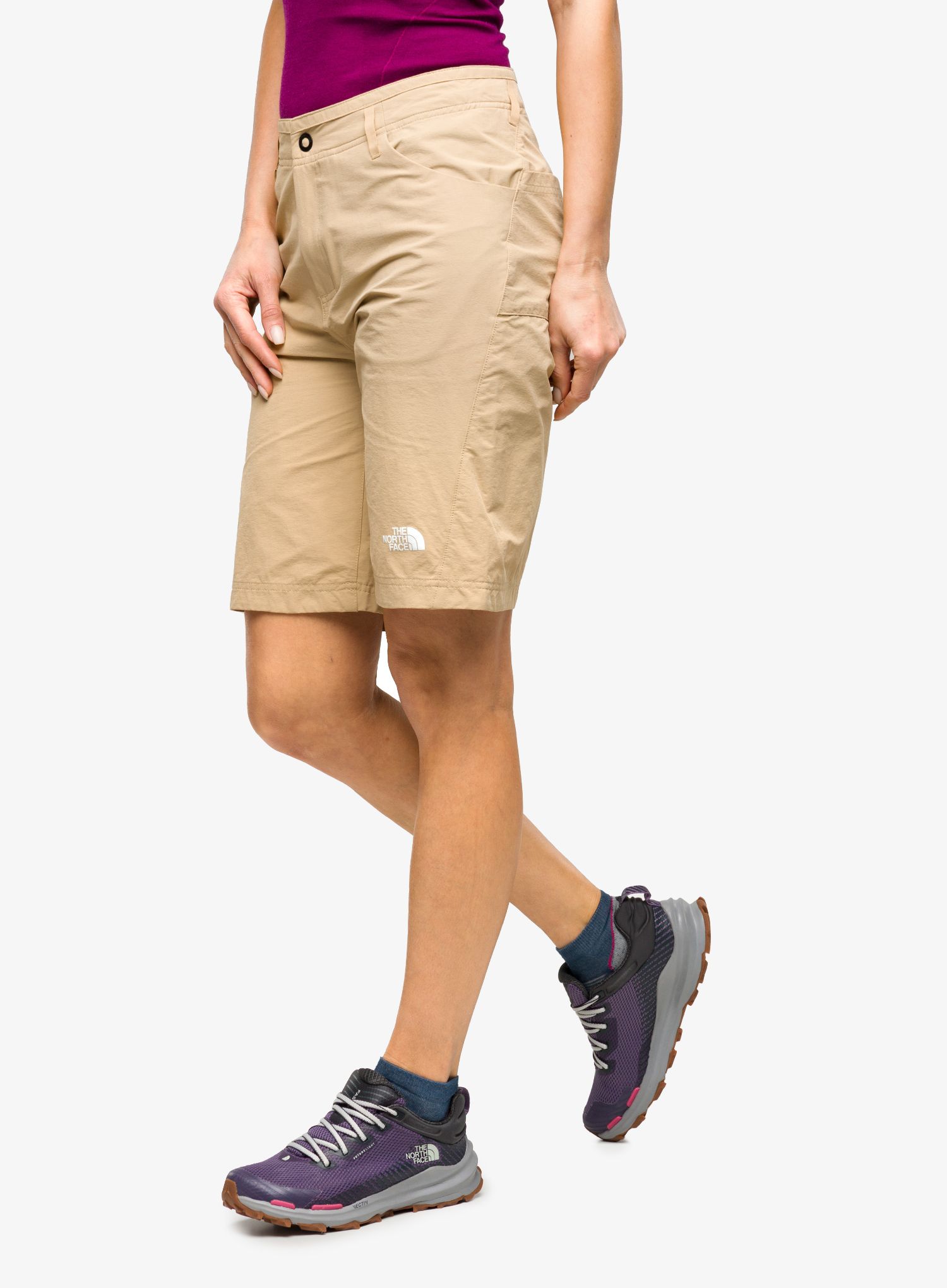 Ženske kratke hlače The North Face Exploration Short - khaki stone
