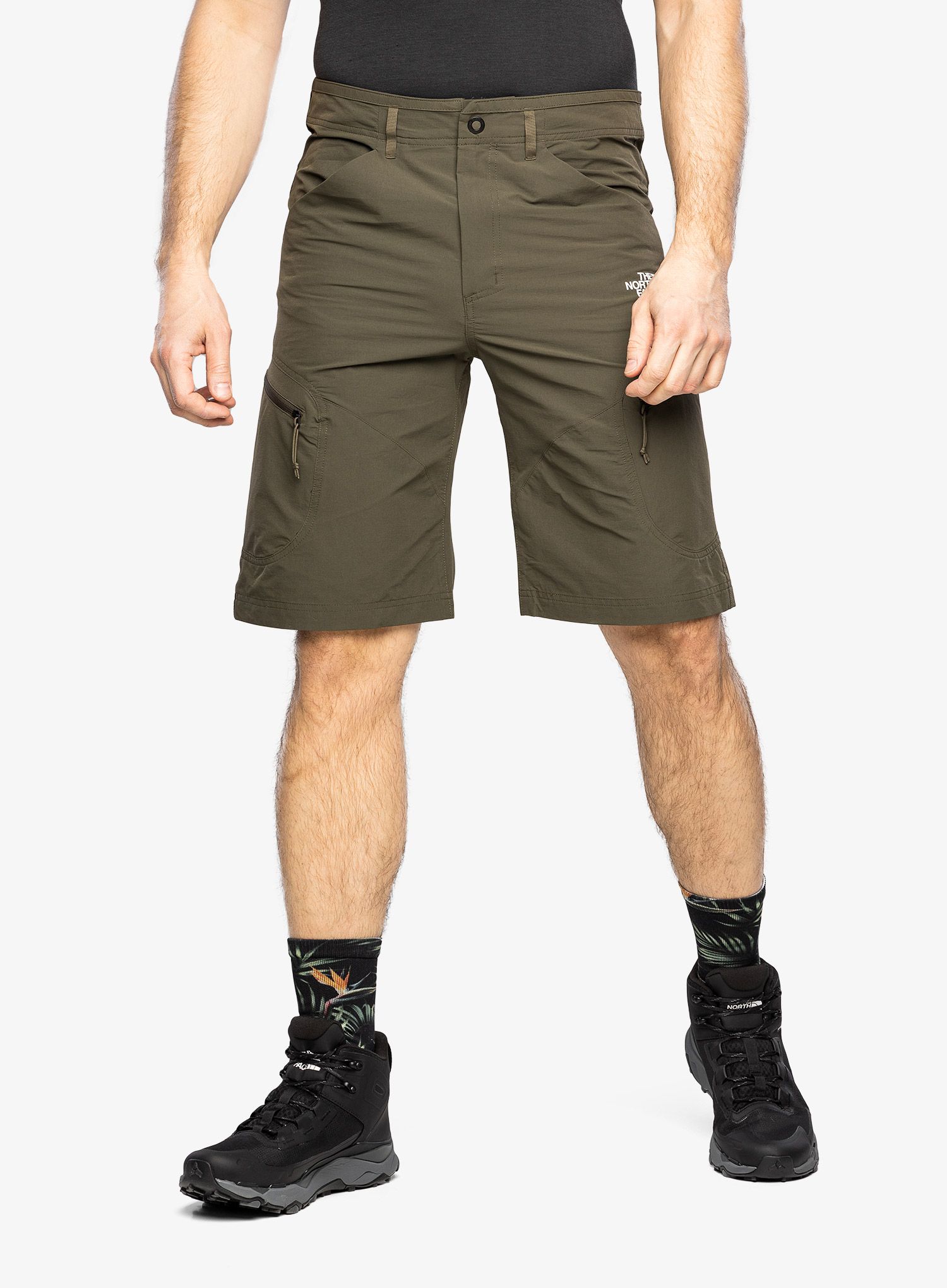 Kratke hlače The North Face Exploration Short - taupe green