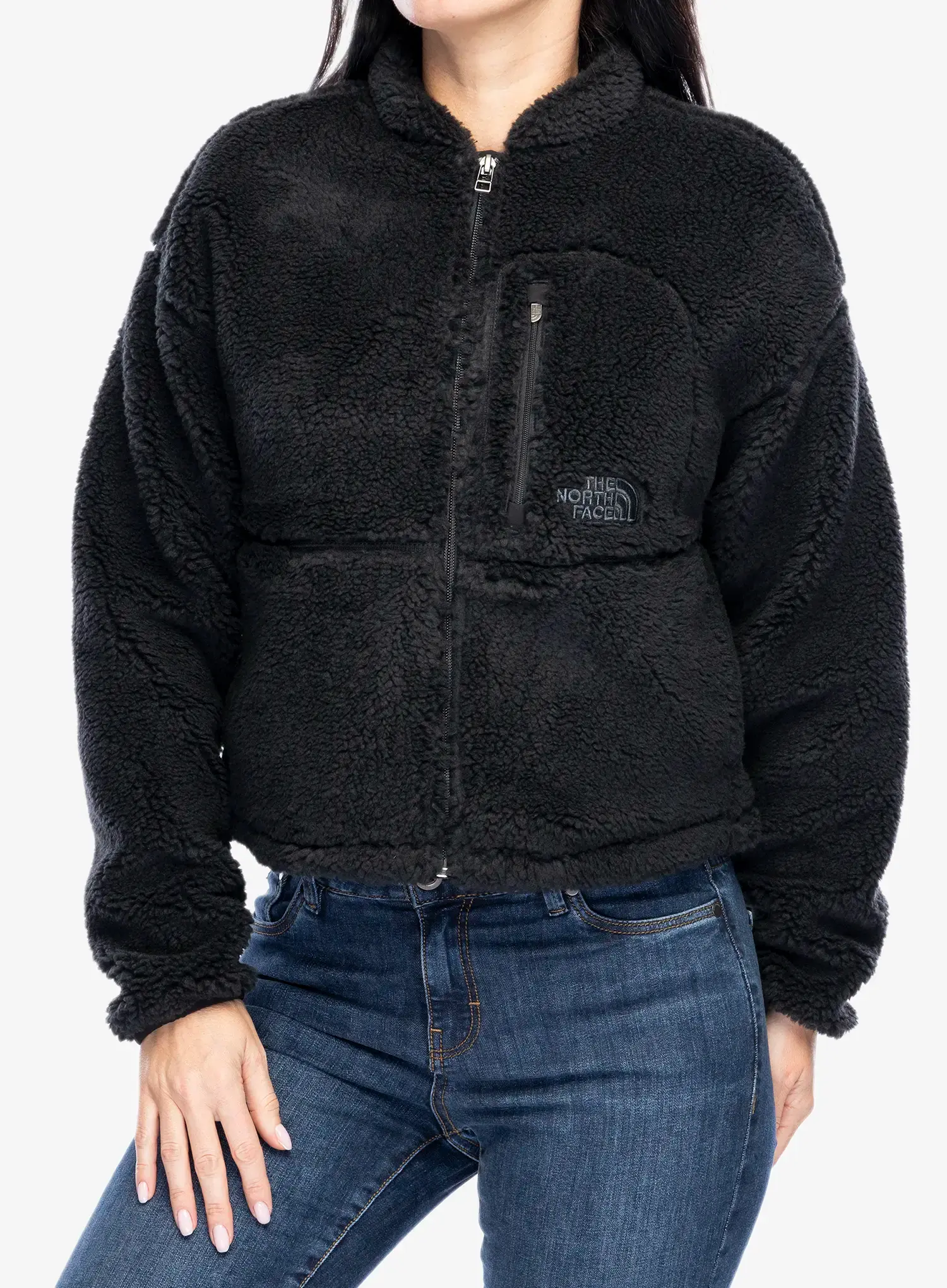 Ženski flis The North Face Extreme Pile 2 FZ Jacket - tnf black
