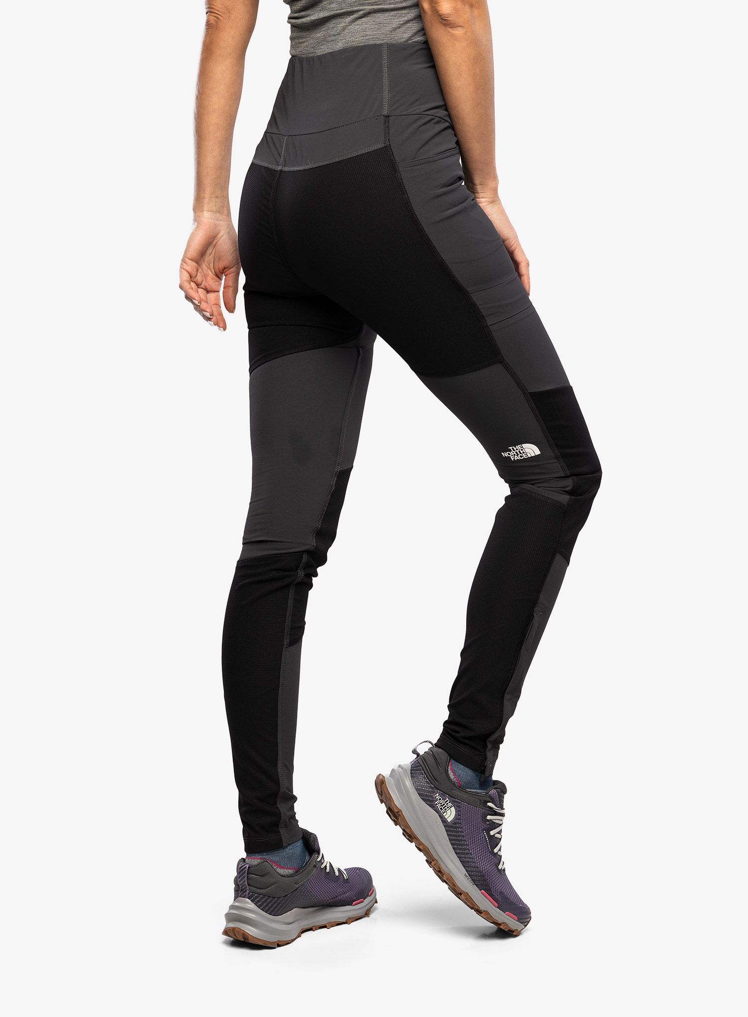 Ženske plezalne hlače The North Face Felik Alpine Tight - grey/black