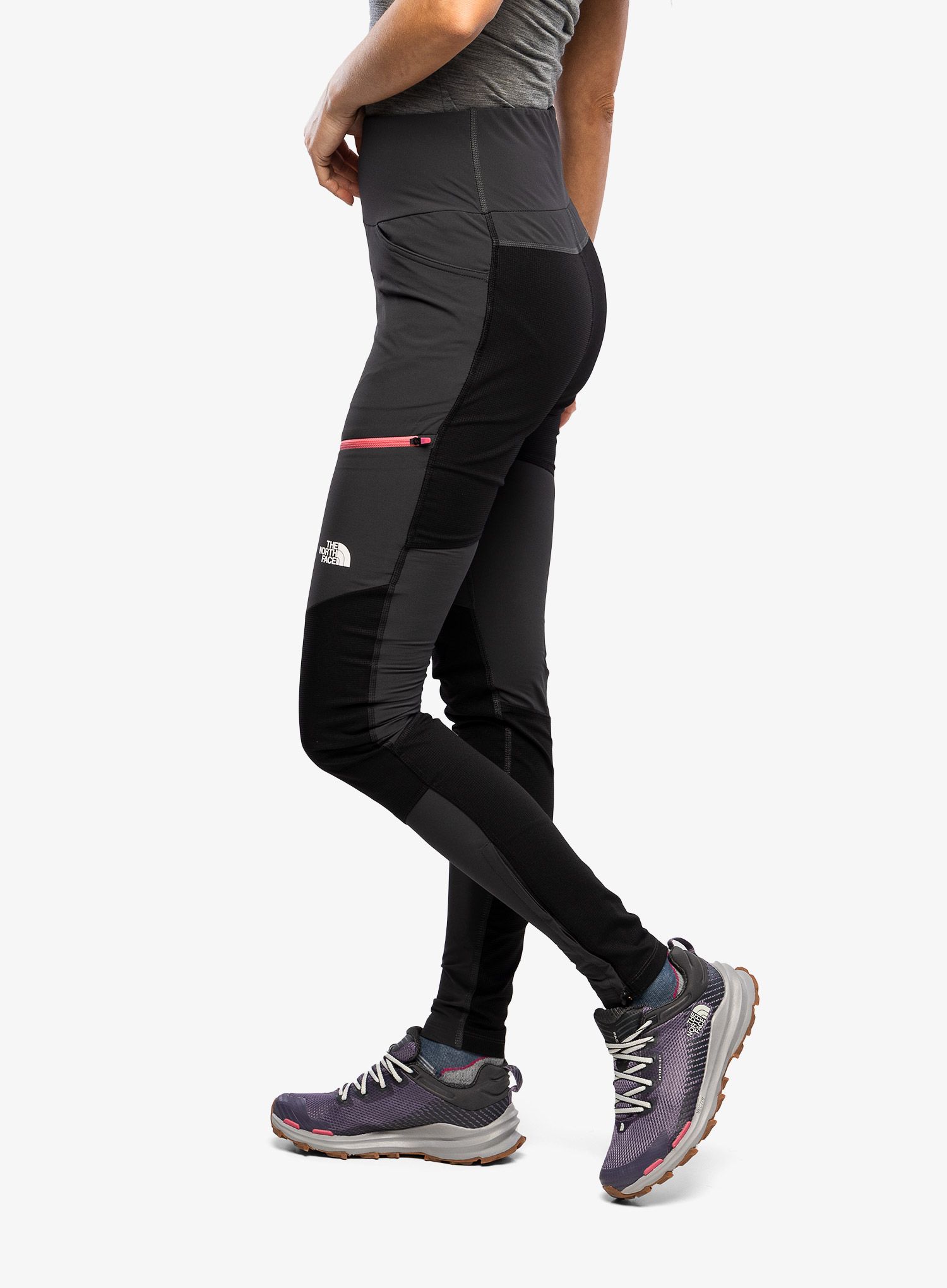 Ženske plezalne hlače The North Face Felik Alpine Tight - grey/black