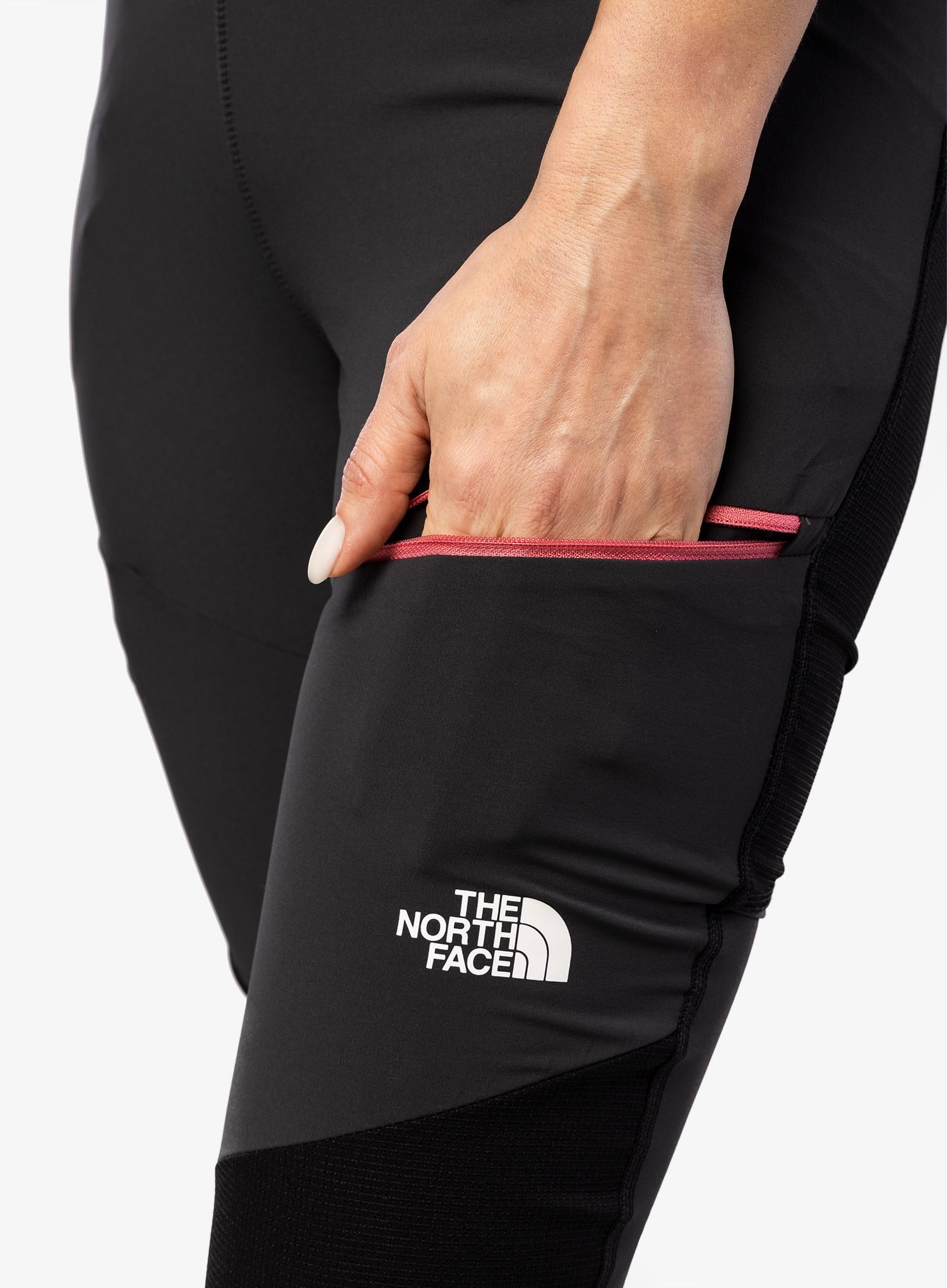 Ženske plezalne hlače The North Face Felik Alpine Tight - grey/black